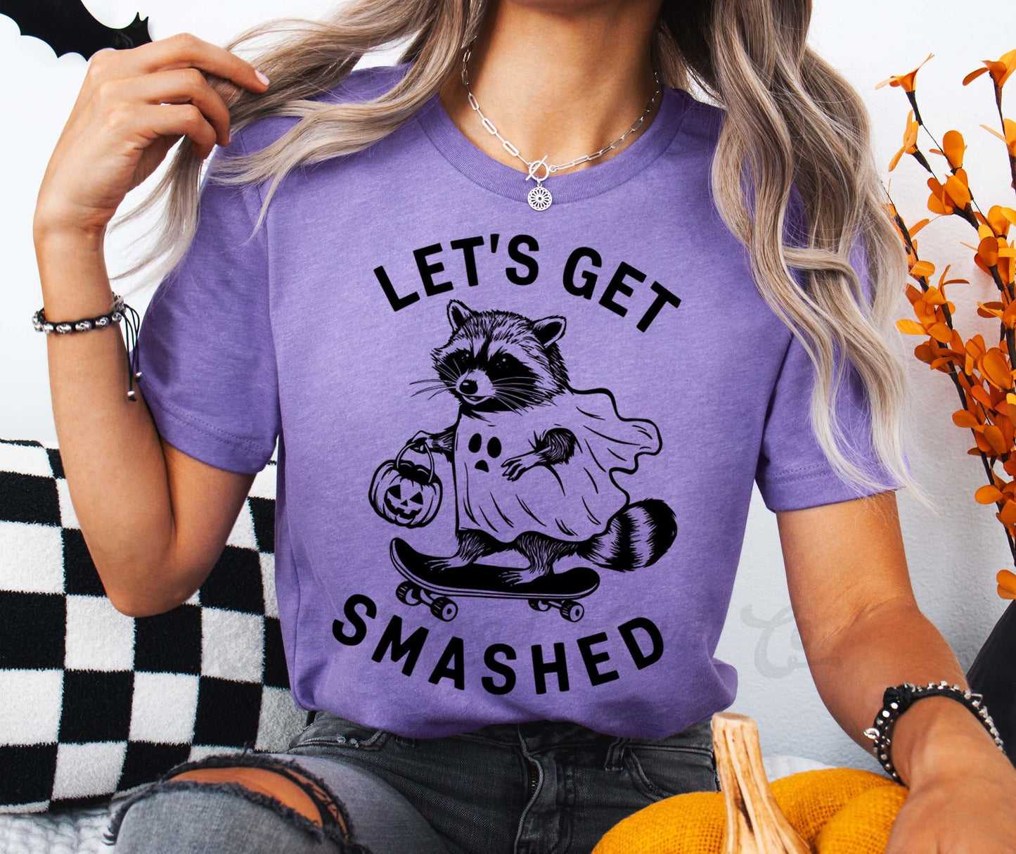 Racoon Halloween Shirt, Funny Halloween Shirt, Girls Halloween T-shirt, Toddler Halloween Shirt