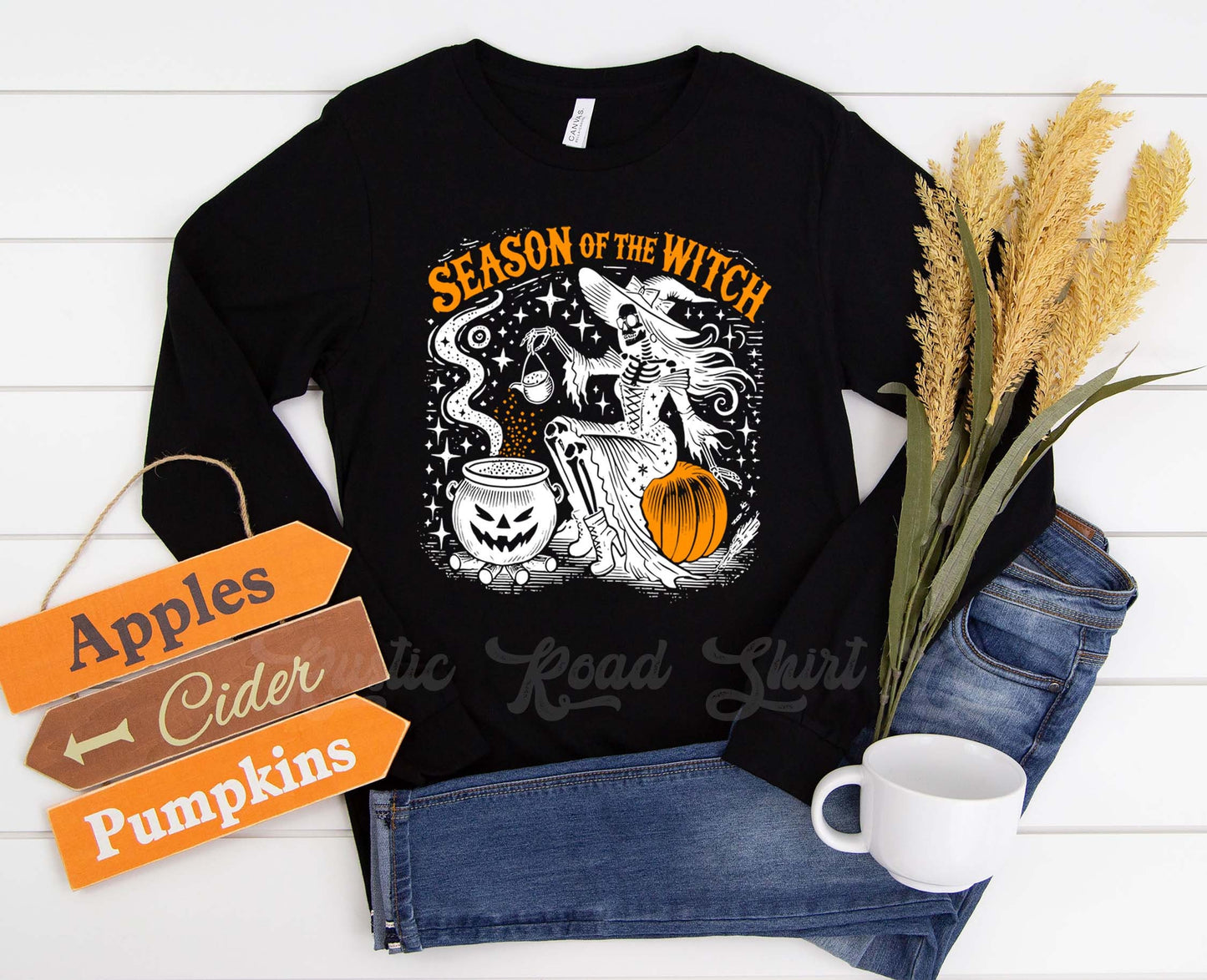 Witch Halloween Shirt, Salem Shirt, Halloween Long Sleeve Shirt, Toddler Halloween Shirt, Girls Halloween Shirt,