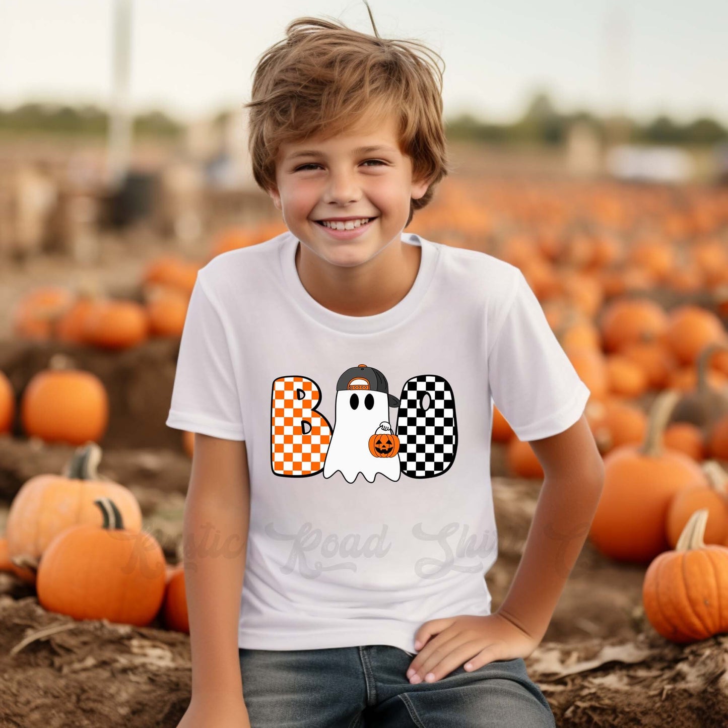 Toddler Halloween Shirt, Boo Halloween T-Shirt, Boys Boo Shirt, Youth Halloween Shirt