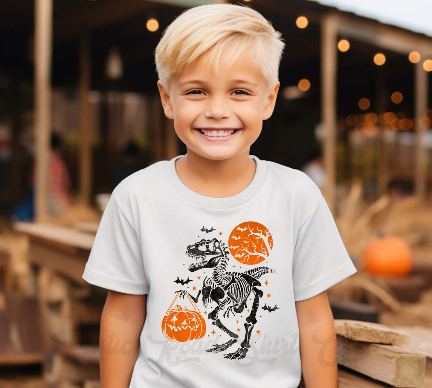 Toddler Halloween Shirt, Halloween Dinosaur T-Shirt, Boys Boo Shirt, Youth Halloween Shirt