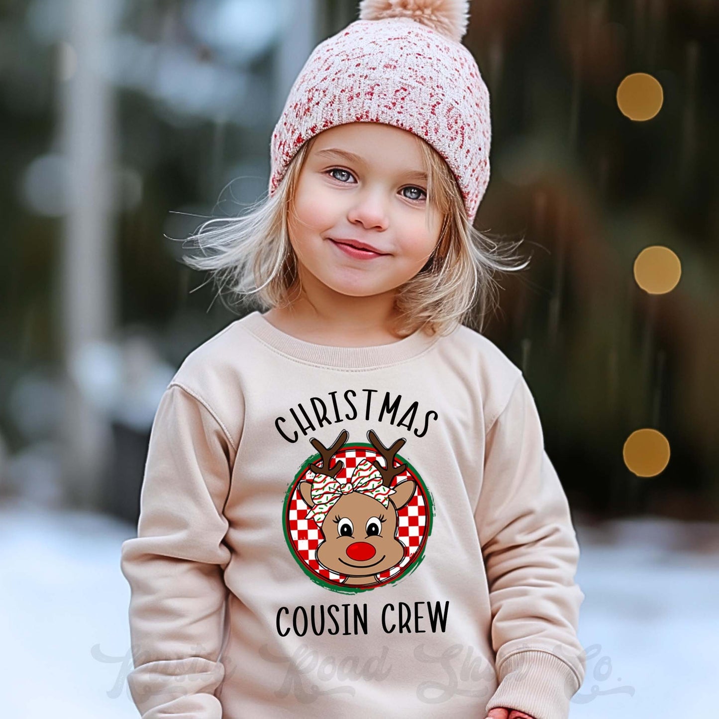Cousin Crew Christmas Shirt, Reindeer Christmas Shirt, Toddler Boy Christmas Shirt, Kids Matching Sweatshirt, Family Christmas Sweatshirt