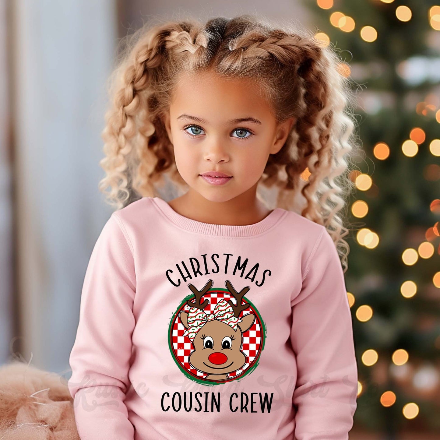 Cousin Crew Christmas Shirt, Reindeer Christmas Shirt, Toddler Boy Christmas Shirt, Kids Matching Sweatshirt, Family Christmas Sweatshirt
