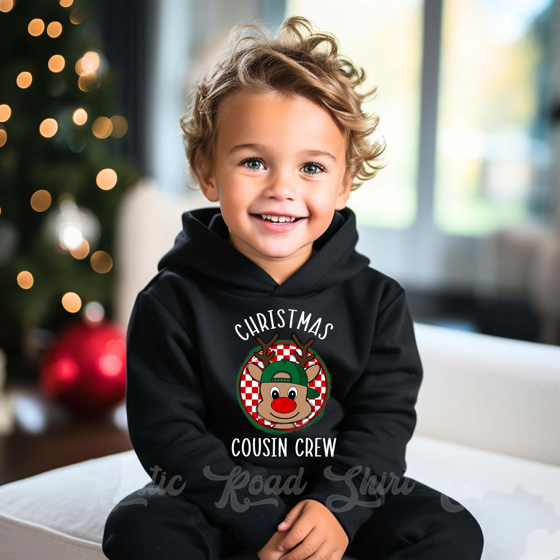 Cousin Christmas Crew Shirt, Toddler Boy Christmas Shirt, Kids Matching Sweatshirt, Family Christmas Sweatshirt