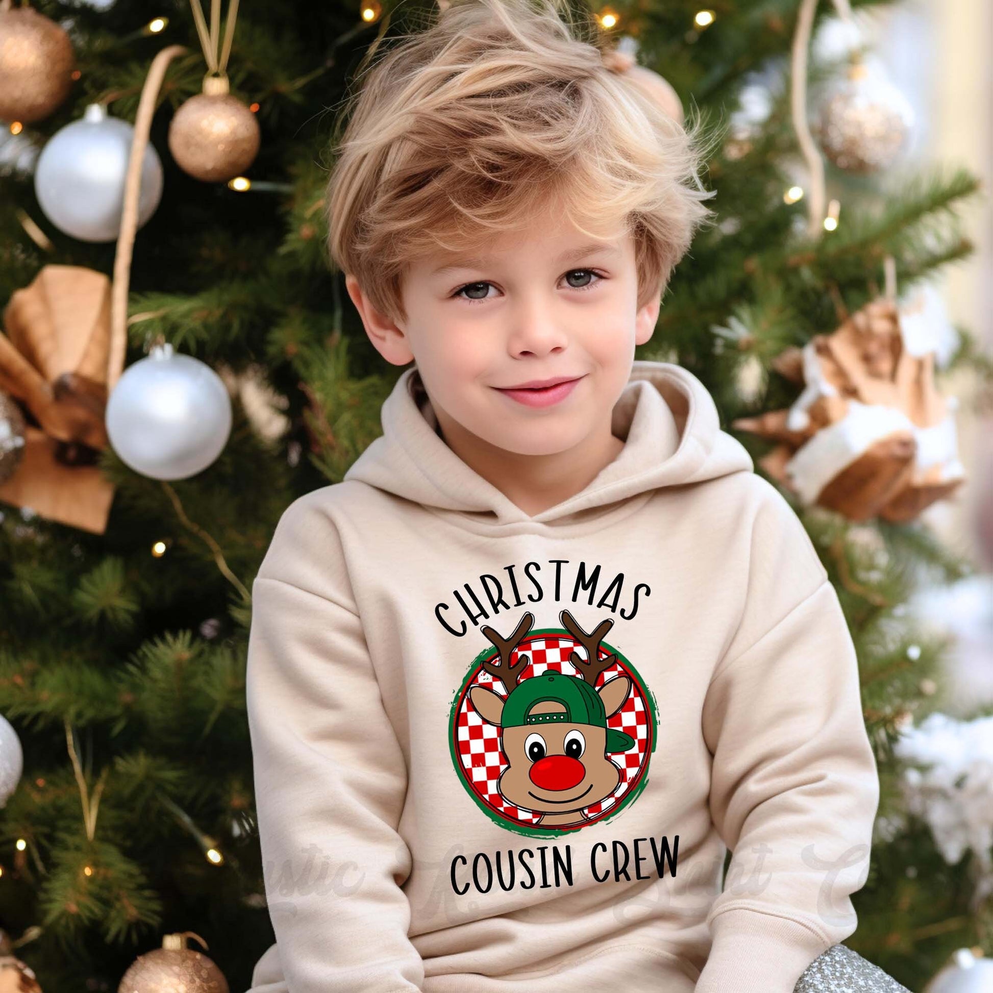 Cousin Christmas Crew Shirt, Toddler Boy Christmas Shirt, Kids Matching Sweatshirt, Family Christmas Sweatshirt