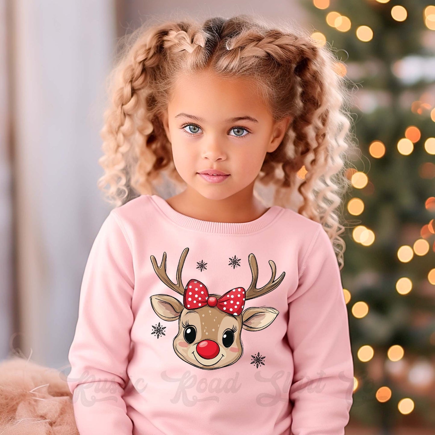 Boys Christmas Sweatshirt, Reindeer Christmas Shirt, Toddler Boy Christmas Shirt, Kids Matching Sweatshirt, Family Christmas Sweatshirt