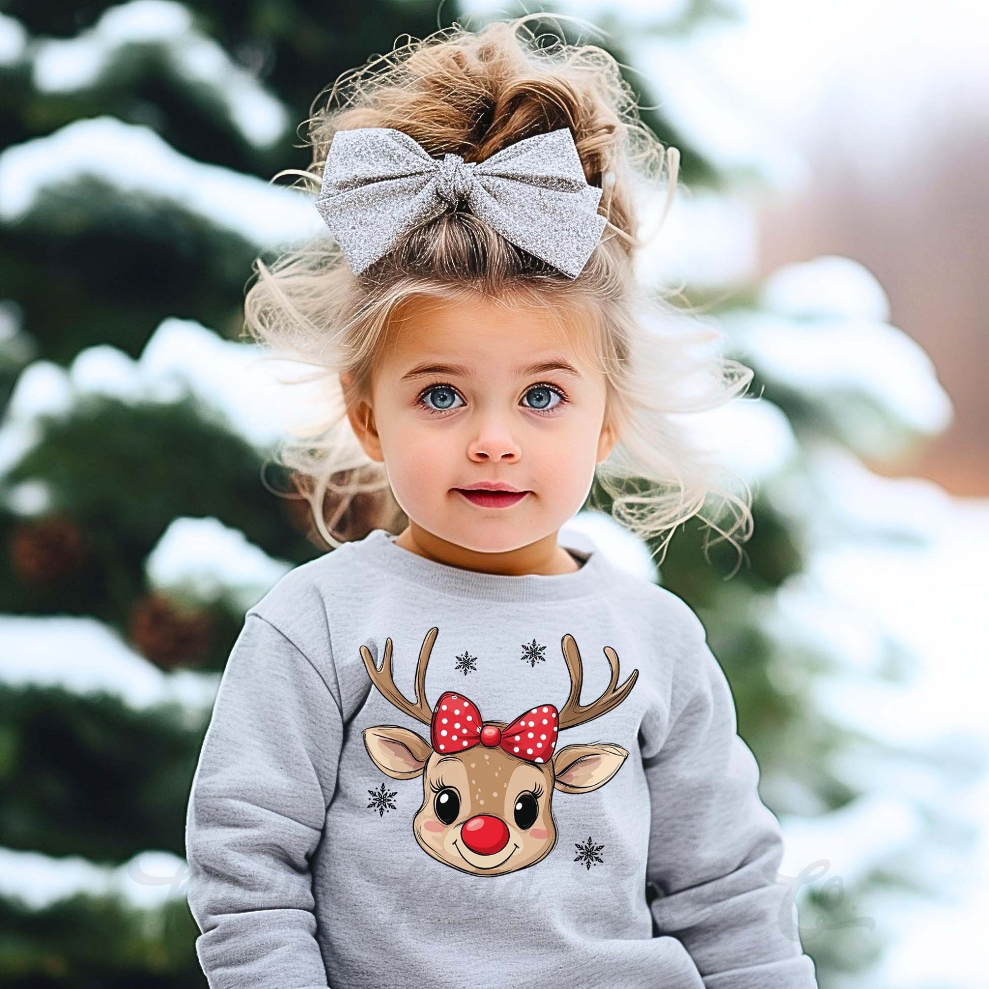 Boys Christmas Sweatshirt, Reindeer Christmas Shirt, Toddler Boy Christmas Shirt, Kids Matching Sweatshirt, Family Christmas Sweatshirt
