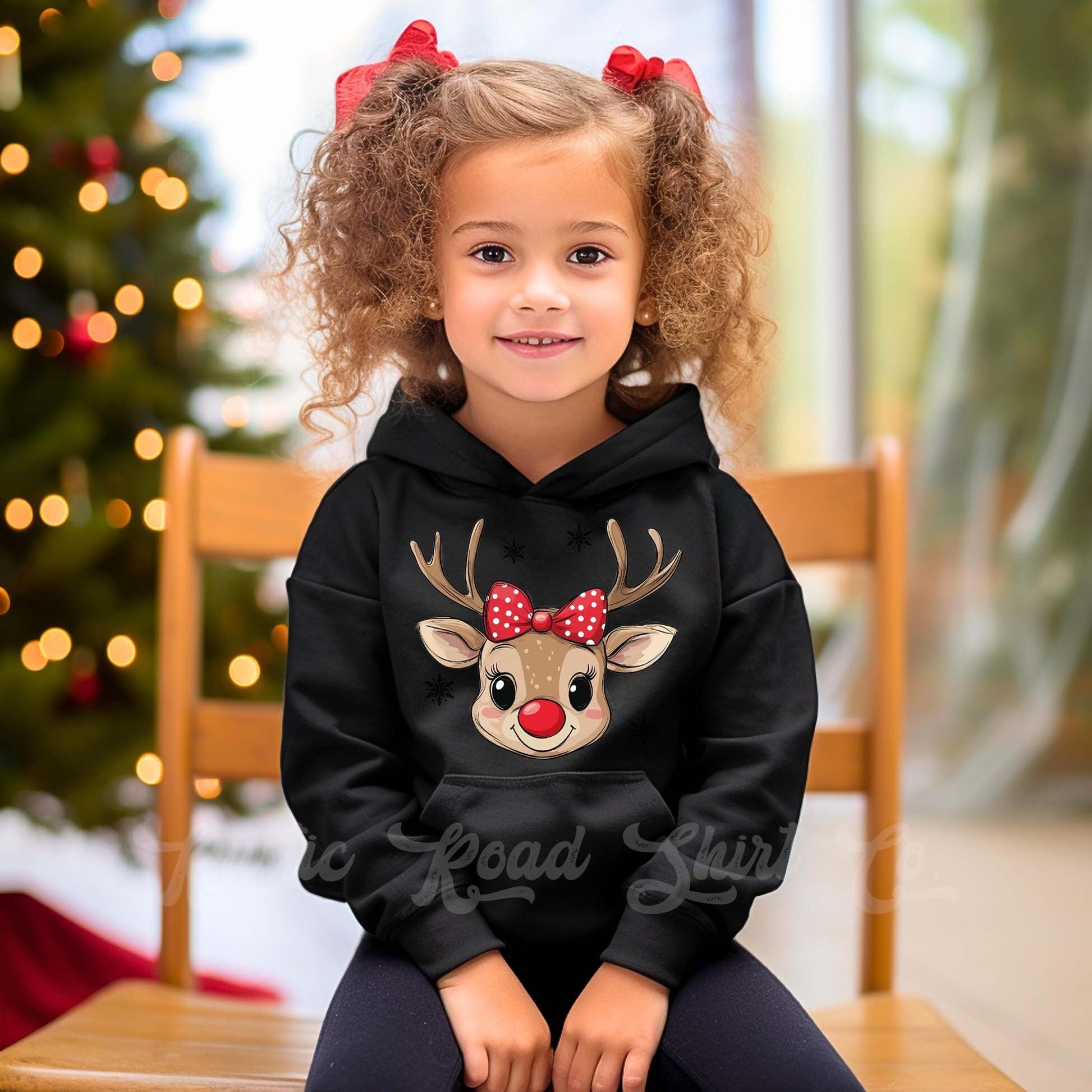 Girls Christmas Sweatshirt, Toddler Girl Christmas Shirt, Kids Matching Sweatshirt, Family Christmas Sweatshirt