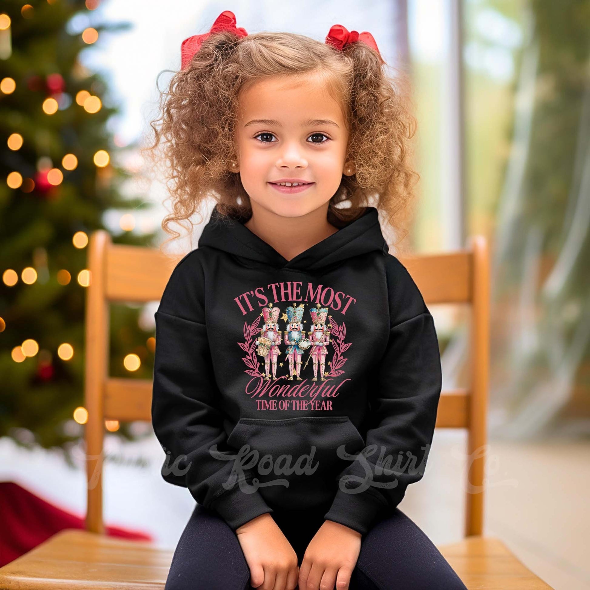 Girls Christmas Sweatshirt, Toddler Girl Christmas Shirt, Kids Matching Sweatshirt, Family Christmas Sweatshirt