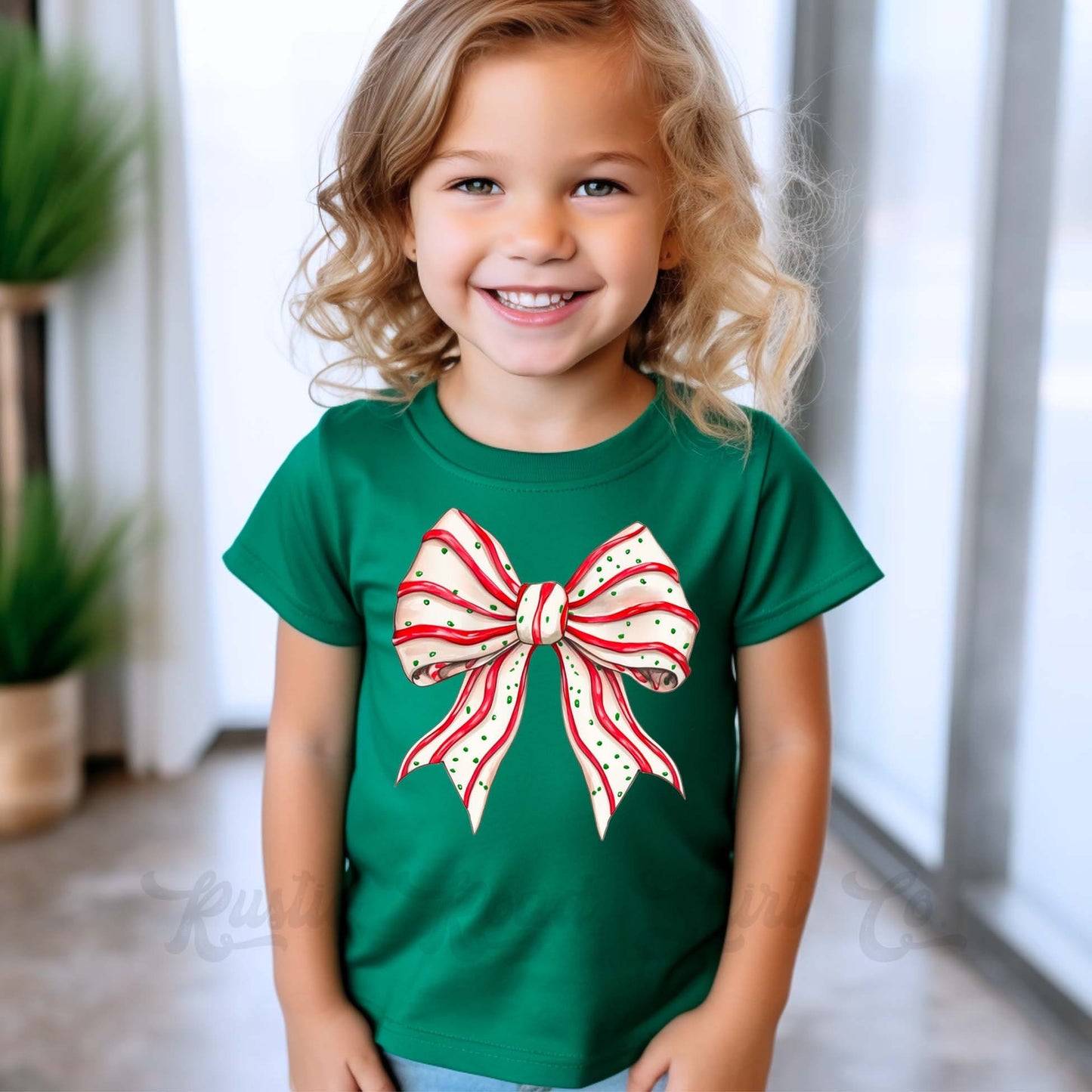 Girls Christmas Shirt, Coquette Christmas Shirt, Toddler Girl Christmas Shirt, Matching Girls Shirts,