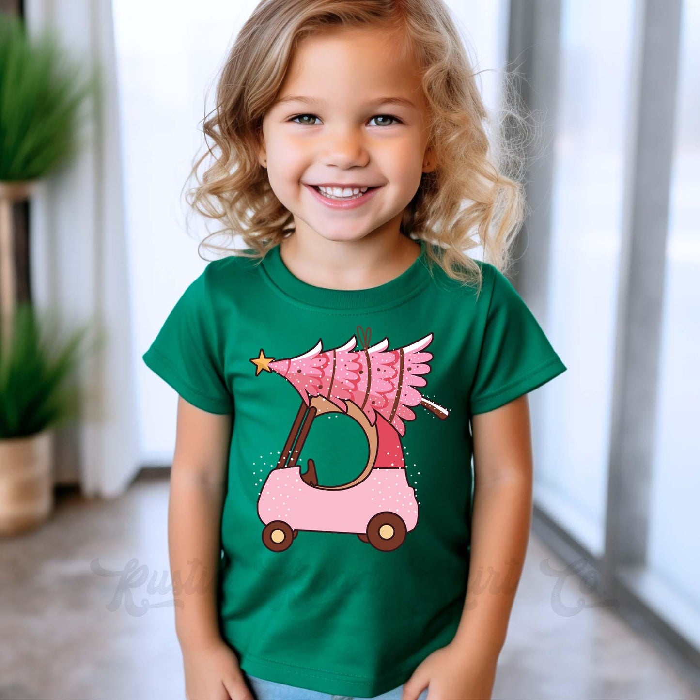 Girls Christmas Shirt, Christmas Tree Shirt, Toddler Girl Christmas Shirt, Matching Girls Shirts,
