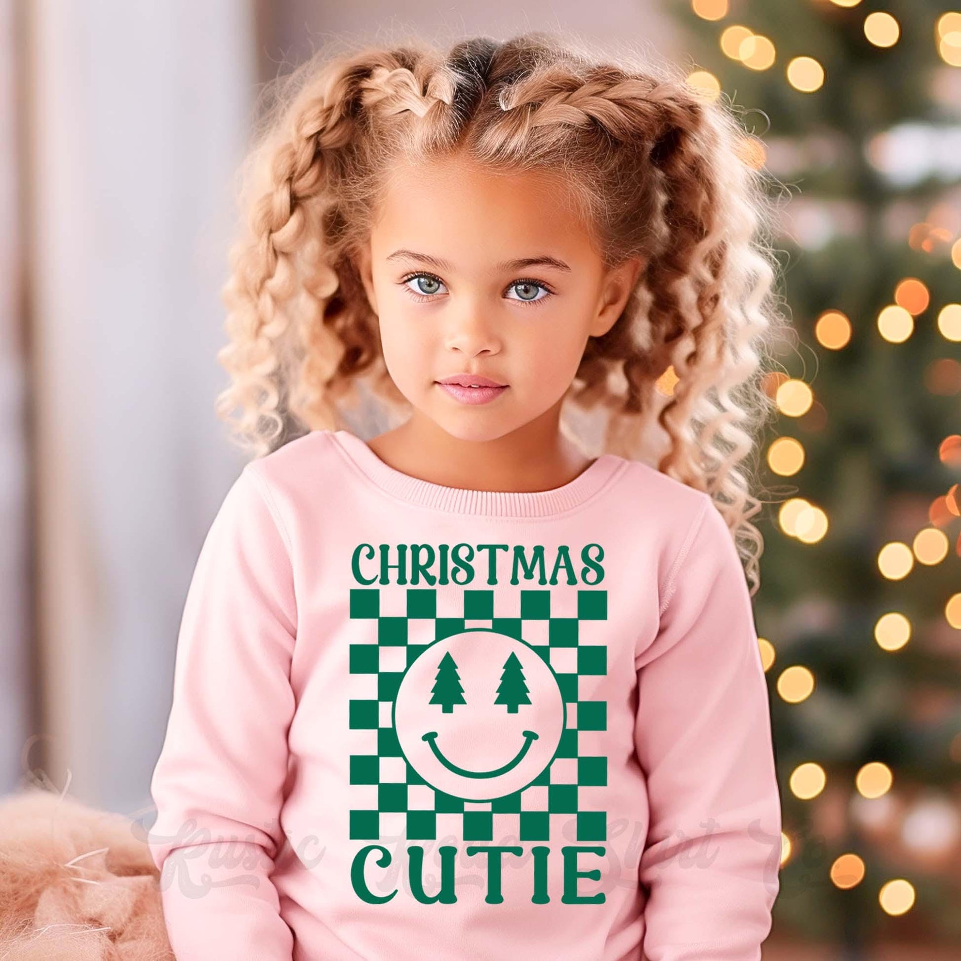 Boys Christmas Sweatshirt, Christmas Cutie Shirt, Kids Matching Sweatshirt, Family Christmas Sweatshirt