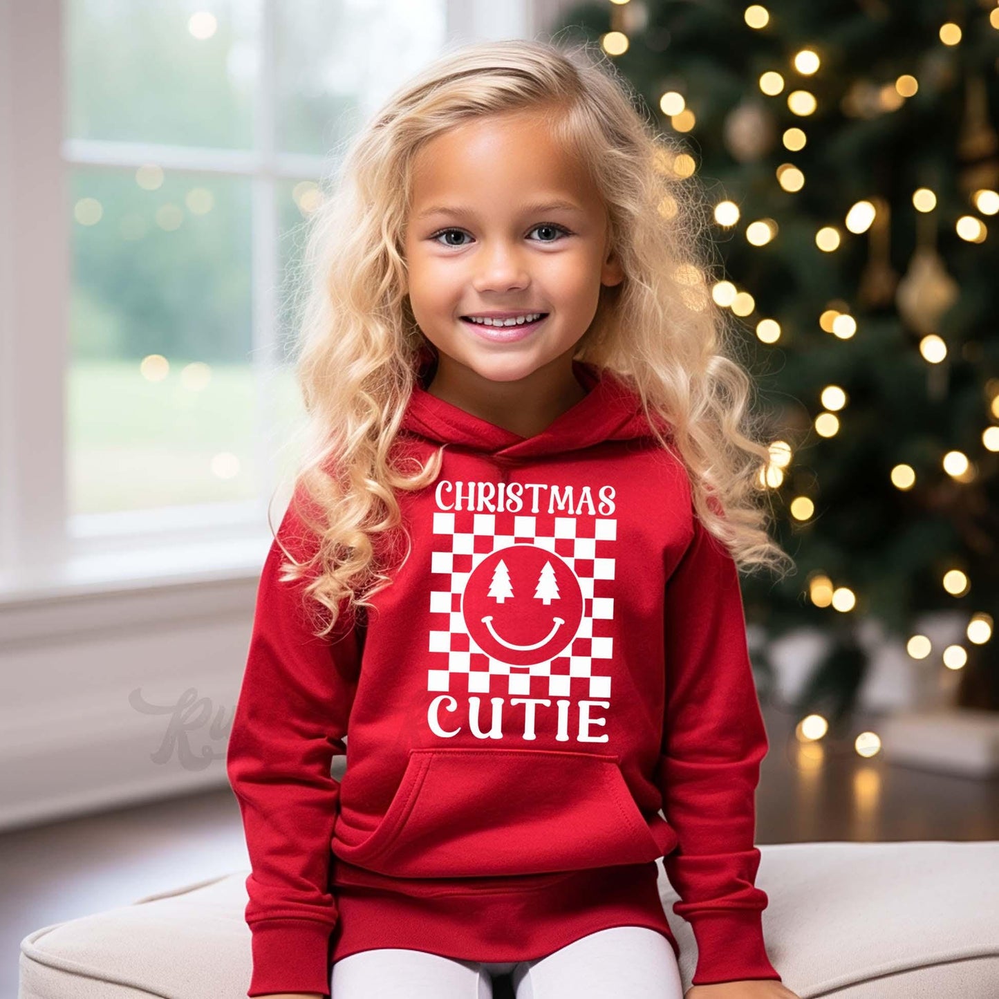 Girls Christmas Sweatshirt, Christmas Cutie Sweatshirt, Kids Matching Sweatshirt, Family Christmas Sweatshirt