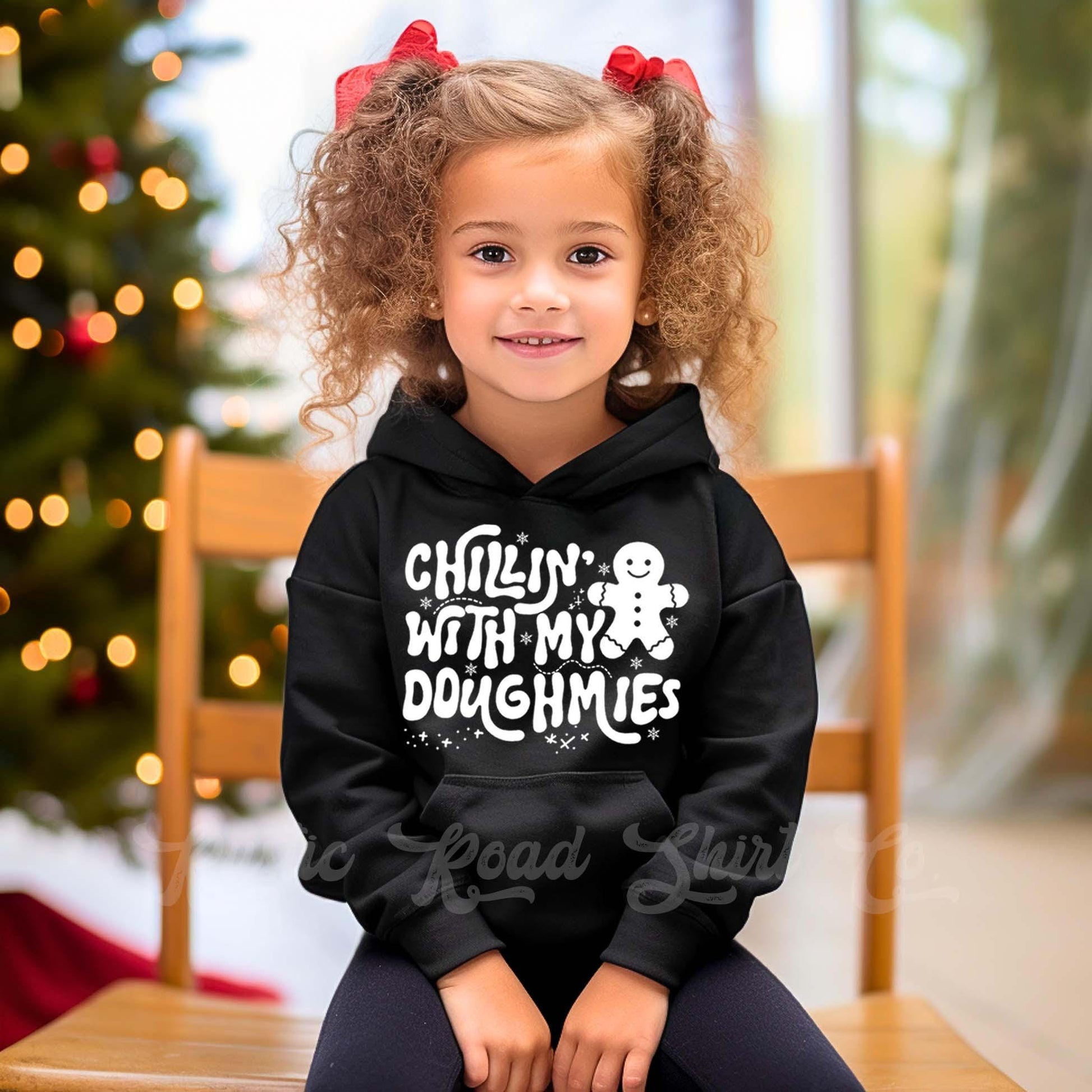 Girls Christmas Sweatshirt, Christmas Cookie Sweatshirt, Kids Matching Sweatshirt, Family Christmas Sweatshirt