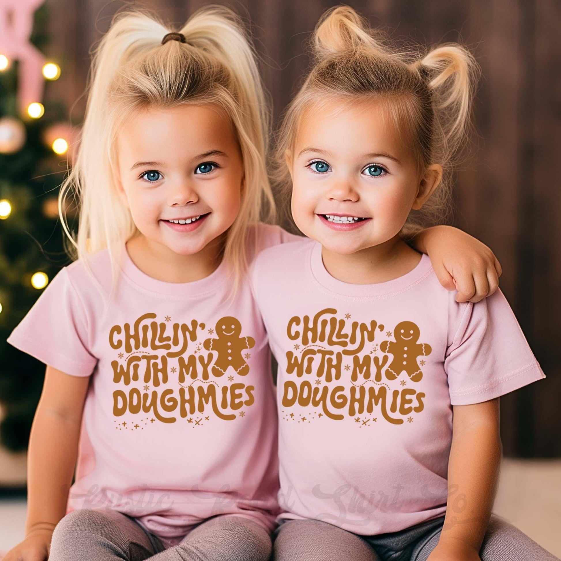 Matching Christmas Shirt, Christmas Cookie Shirt, Toddler Girl Christmas Shirt, Matching Girls Shirts,