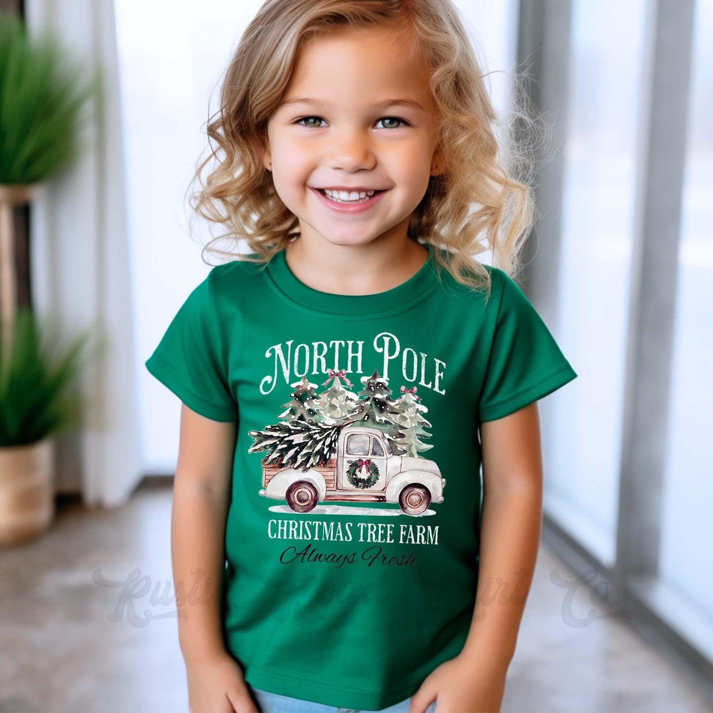 Christmas Tree Farm Shirt, Girls Christmas Shirt, Toddler Girl Christmas Shirt, Matching Girls Shirts,