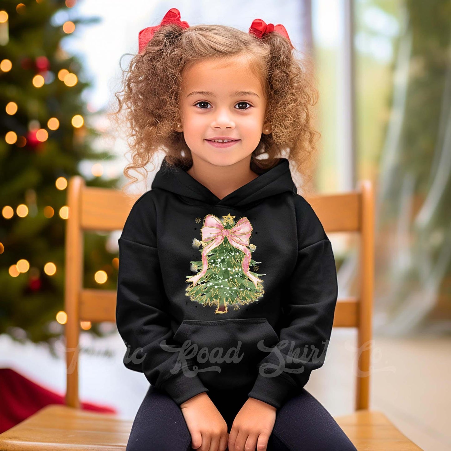 Girls Christmas Sweatshirt, Christmas Tree Farm Sweatshirt, Kids Matching Sweatshirt, Family Christmas Sweatshirt