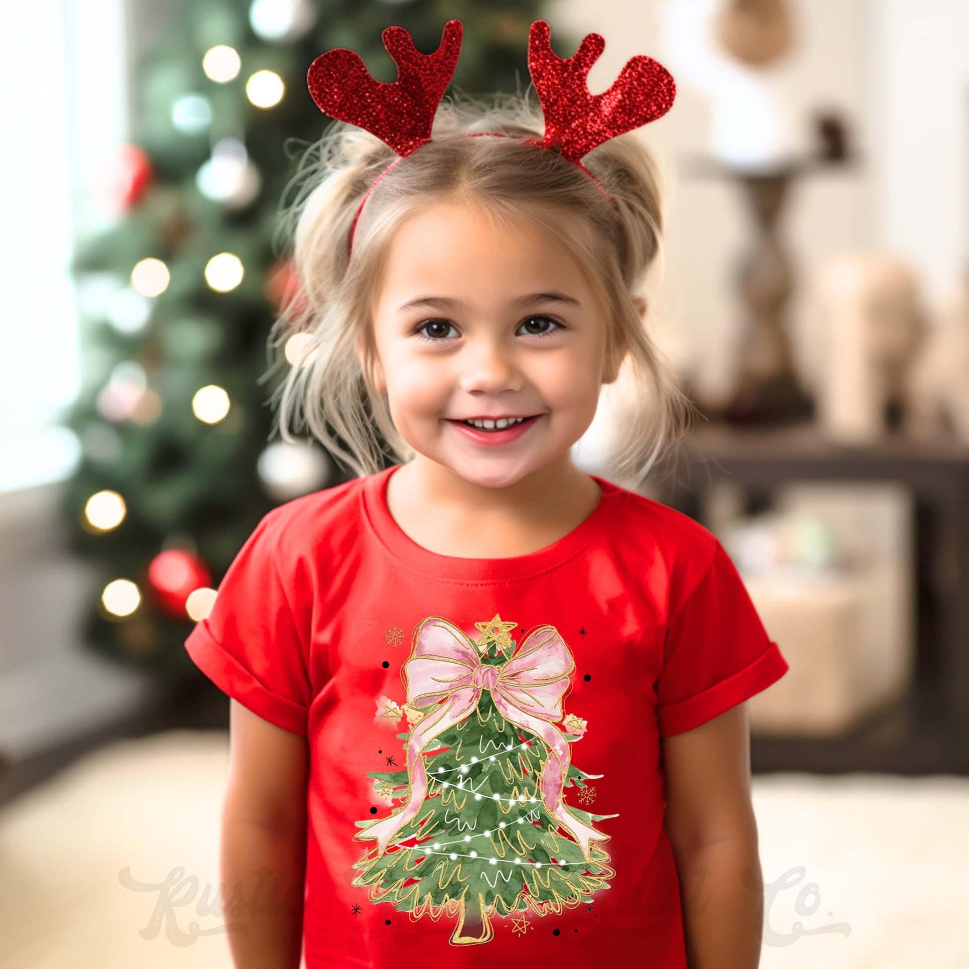 Christmas Tree Farm Shirt, Girls Christmas Shirt, Toddler Girl Christmas Shirt, Matching Girls Shirts,