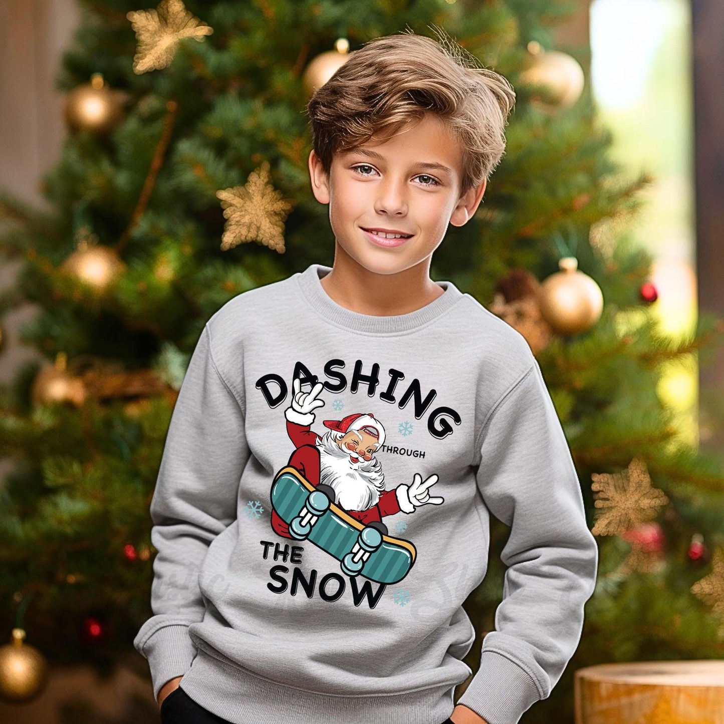 Boys Christmas Sweatshirt, Toddler Christmas Sweatshirt, Kids Matching Sweatshirt, Family Christmas Sweatshirt