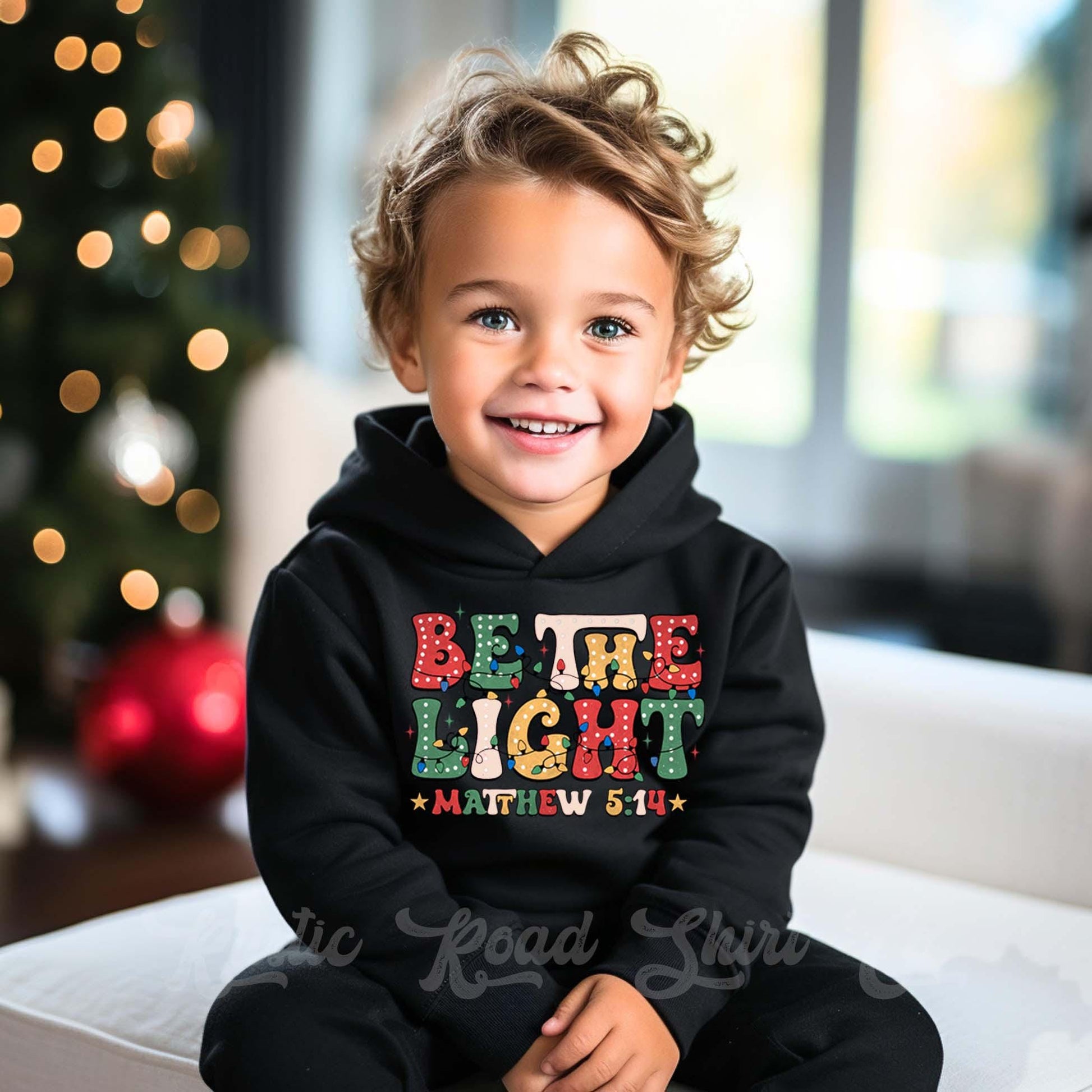 Girls Christmas Sweatshirt, Boys Christmas Sweatshirt, Jesus Christmas Shirt, Toddler Girl Christmas Shirt, Kids Matching Sweatshirt