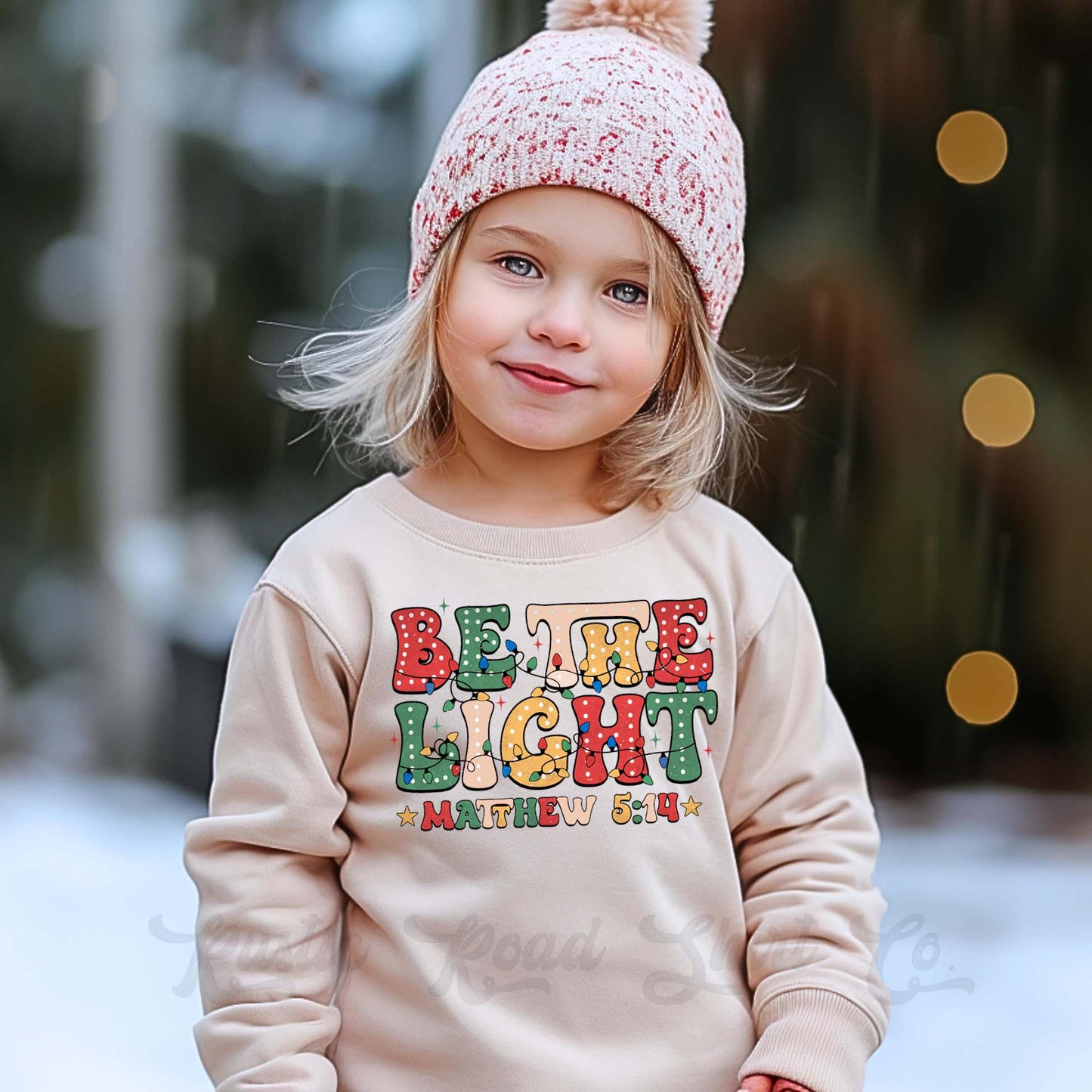 Kids Christmas Sweatshirt, Jesus Christmas Sweatshirt, Kids Matching Sweatshirt, Family Christmas Sweatshirt