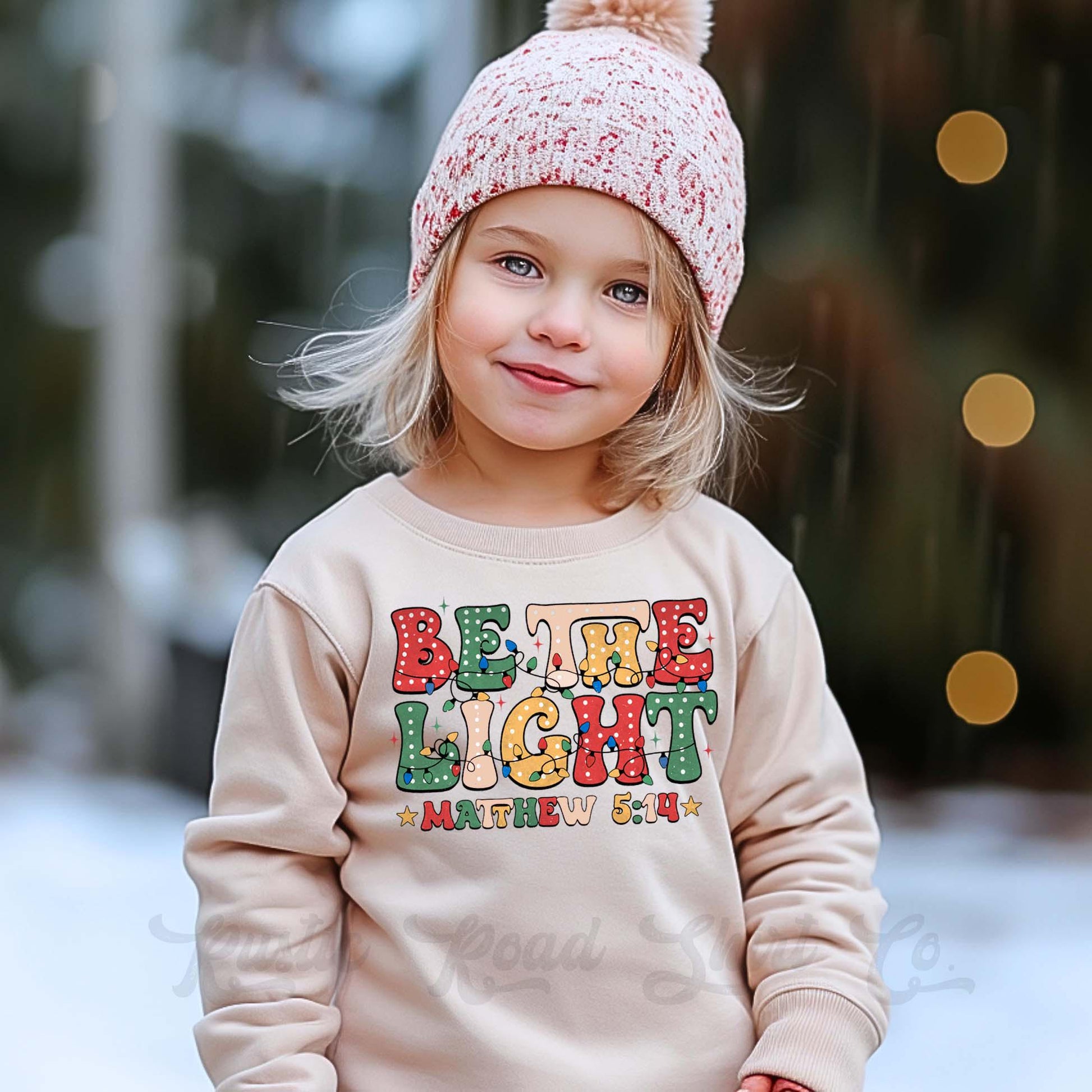Kids Christmas Sweatshirt, Jesus Christmas Sweatshirt, Kids Matching Sweatshirt, Family Christmas Sweatshirt