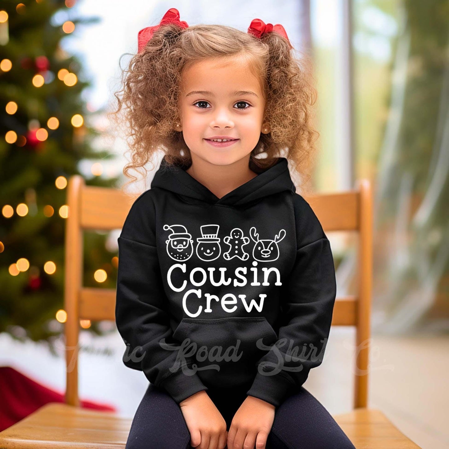 Cousin Crew Christmas Sweatshirt, Toddler Boy Christmas Shirt, Kids Matching Sweatshirt, Family Christmas Sweatshirt