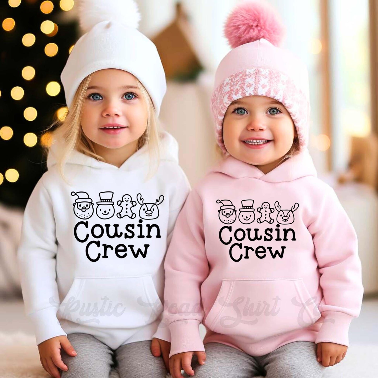 Cousin Crew Christmas Sweatshirt, Toddler Boy Christmas Shirt, Kids Matching Sweatshirt, Family Christmas Sweatshirt