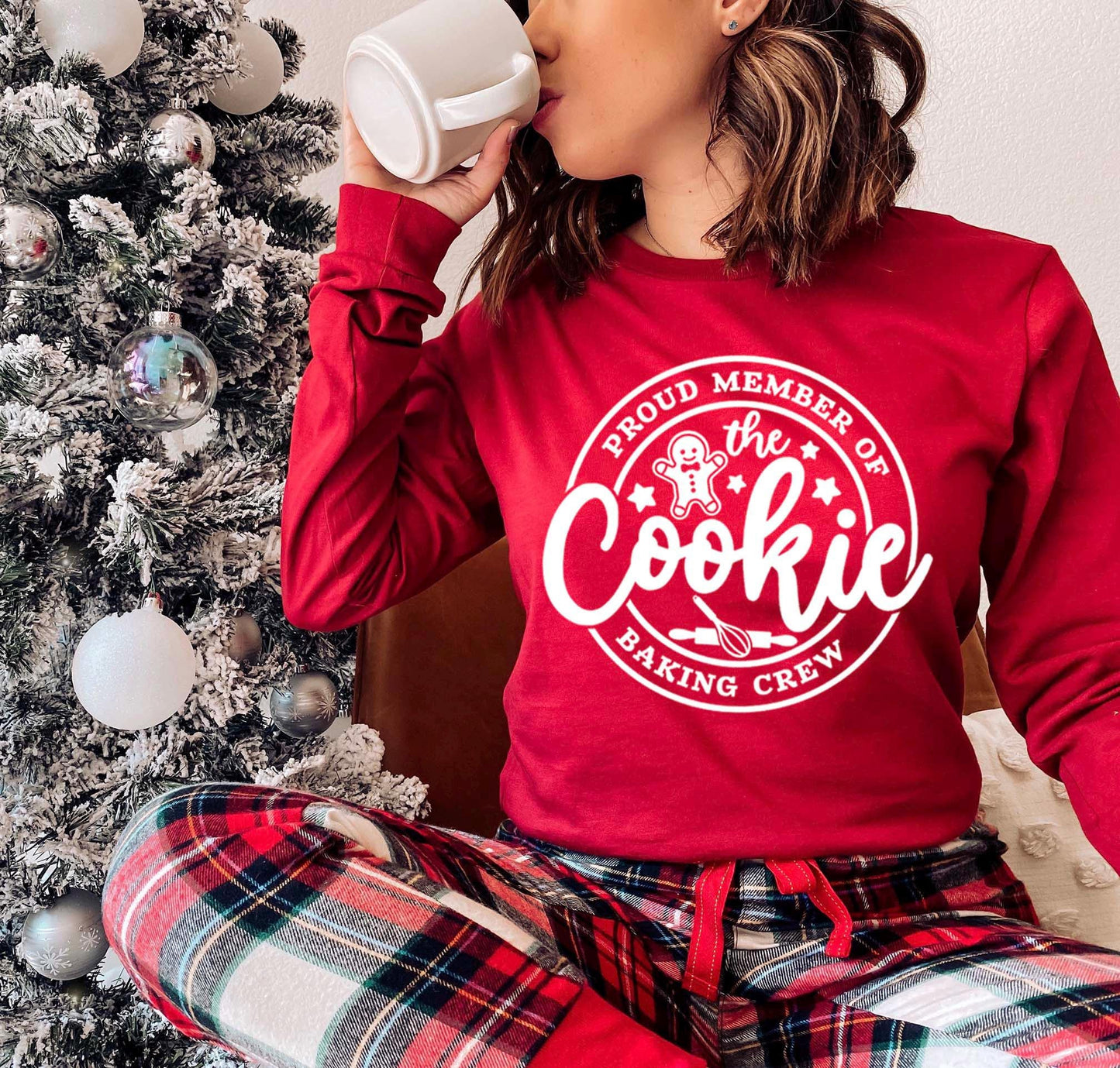 Christmas Cookie Shirt, Long Sleeve Christmas Shirt, Matching Christmas Shirts, Family Christmas Shirts,