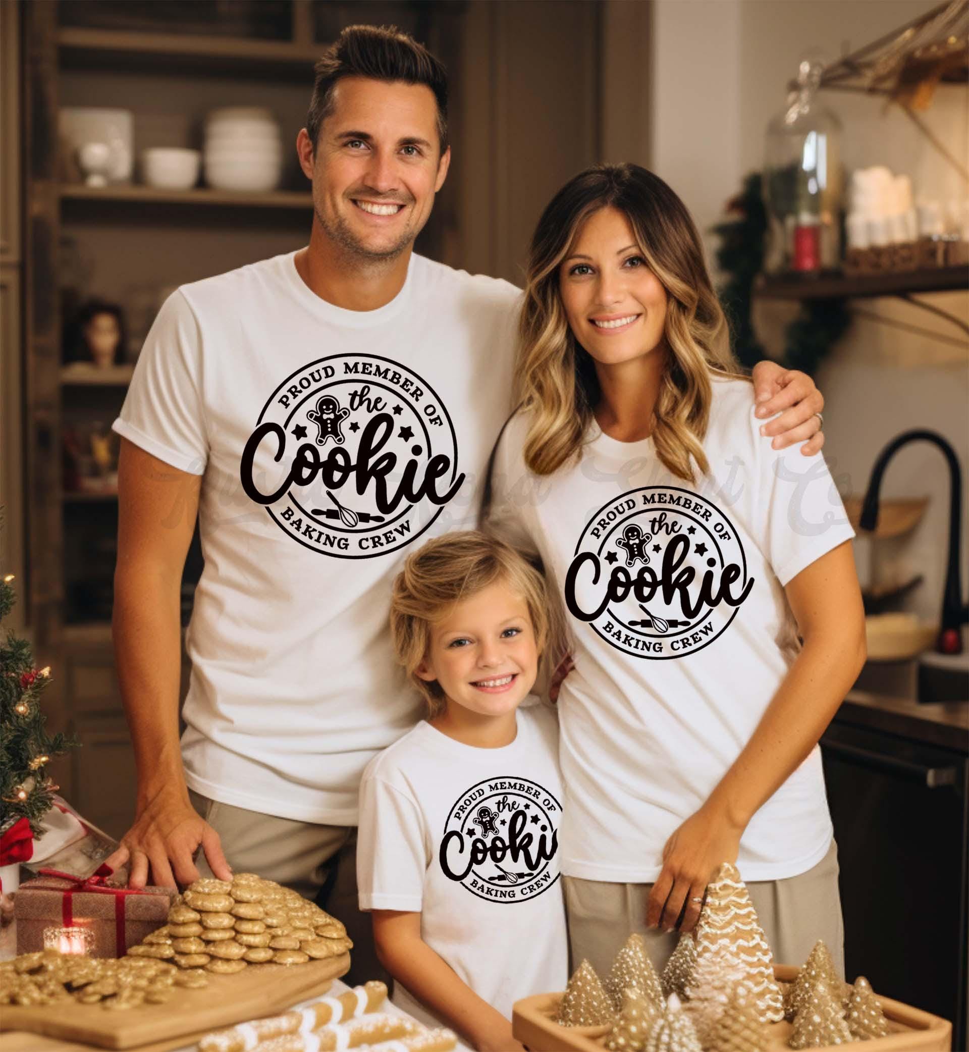 Christmas Cookie Shirt, Matching Family Christmas Shirts, Christmas Tee, Holiday Shirt, Women's Christmas,