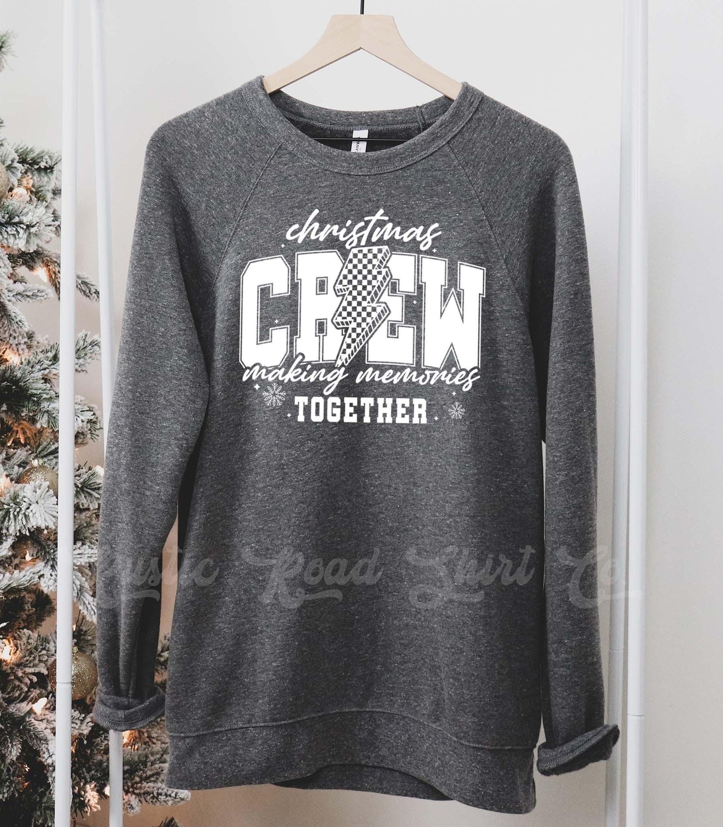 Christmas Crew Sweatshirt, Matching Christmas Sweatshirt, Holiday Sweater, Family Christmas Sweatshirt
