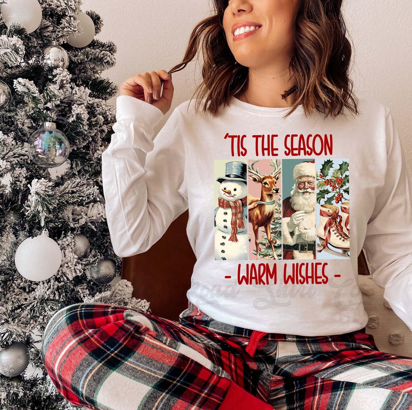 Tis The Season Shirt, Retro Santa Shirt, Matching Christmas Shirts, Family Christmas Shirts,