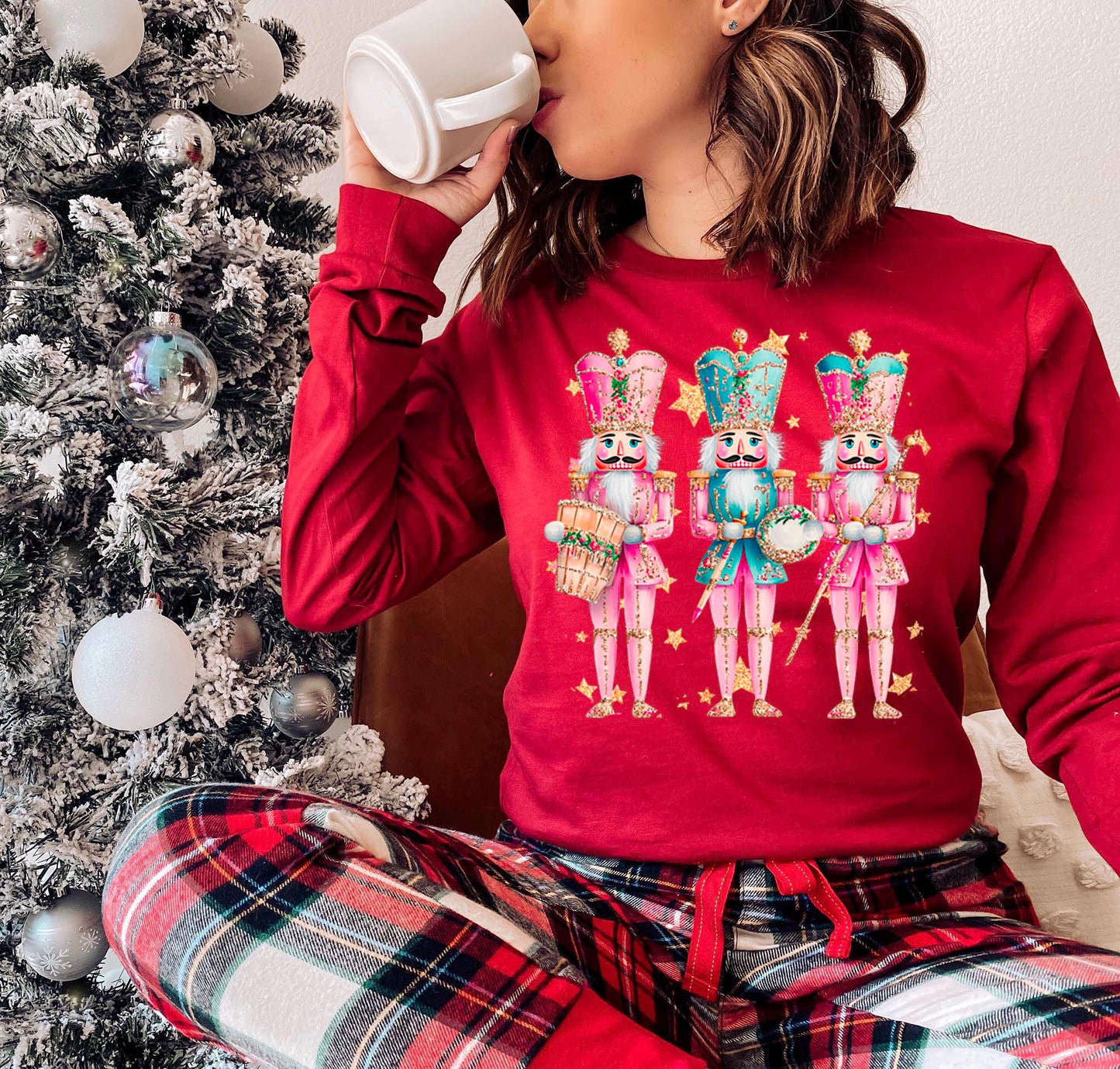 Vintage Nutcracker Shirt, Christmas Long Sleeve Shirt, Matching Christmas Shirts, Family Christmas Shirts,