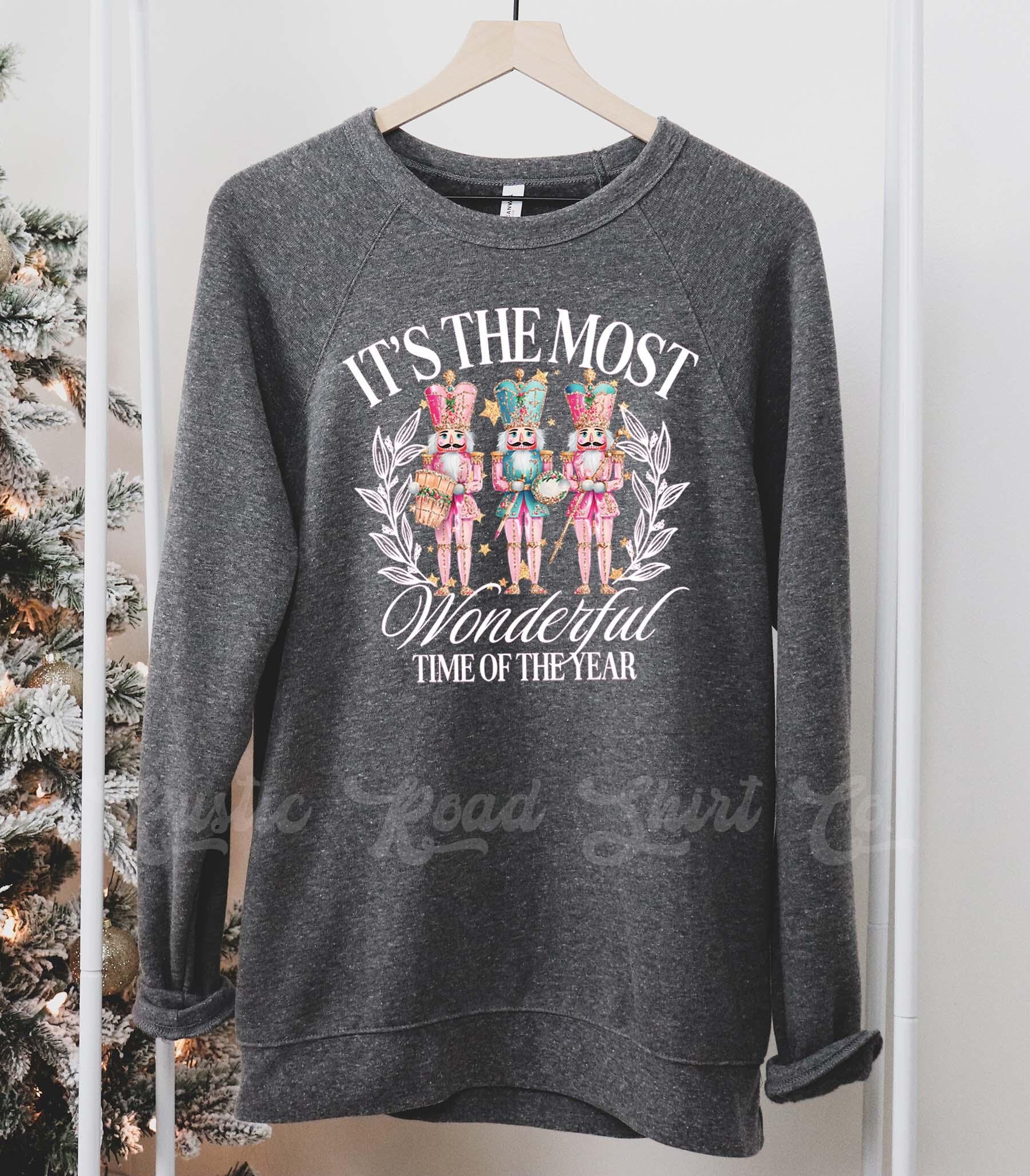 Nutcracker Sweatshirt, Vintage Christmas Sweatshirt, Holiday Sweater, Family Christmas Sweatshirt