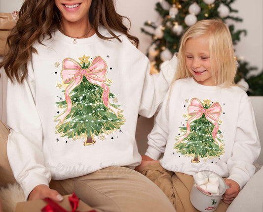 Christmas Tree Bow Shirt