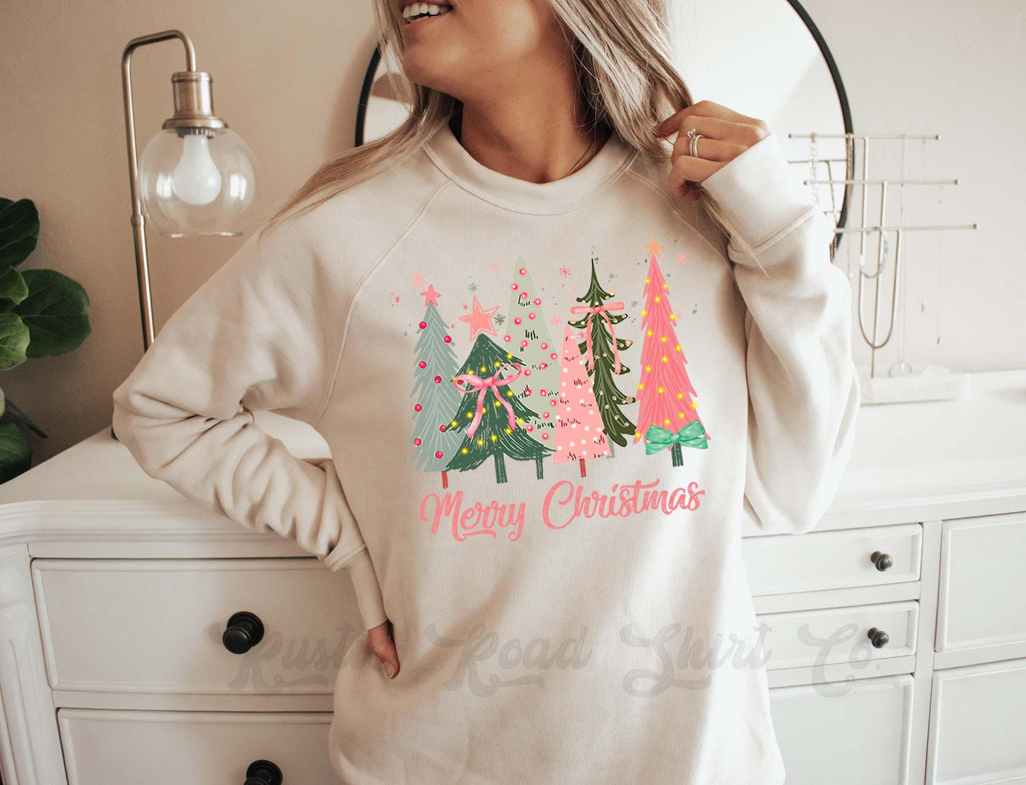 Merry Christmas Sweatshirt, Girls Christmas Sweatshirt, Holiday Sweater, Family Christmas Sweatshirt