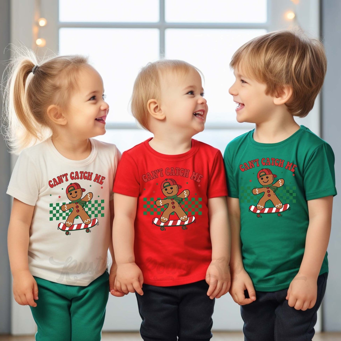 Boys Christmas Shirt, Gingerbread Christmas Shirt, Boys Reindeer Shirt, Toddler Christmas Shirt, Matching Boys Shirts,