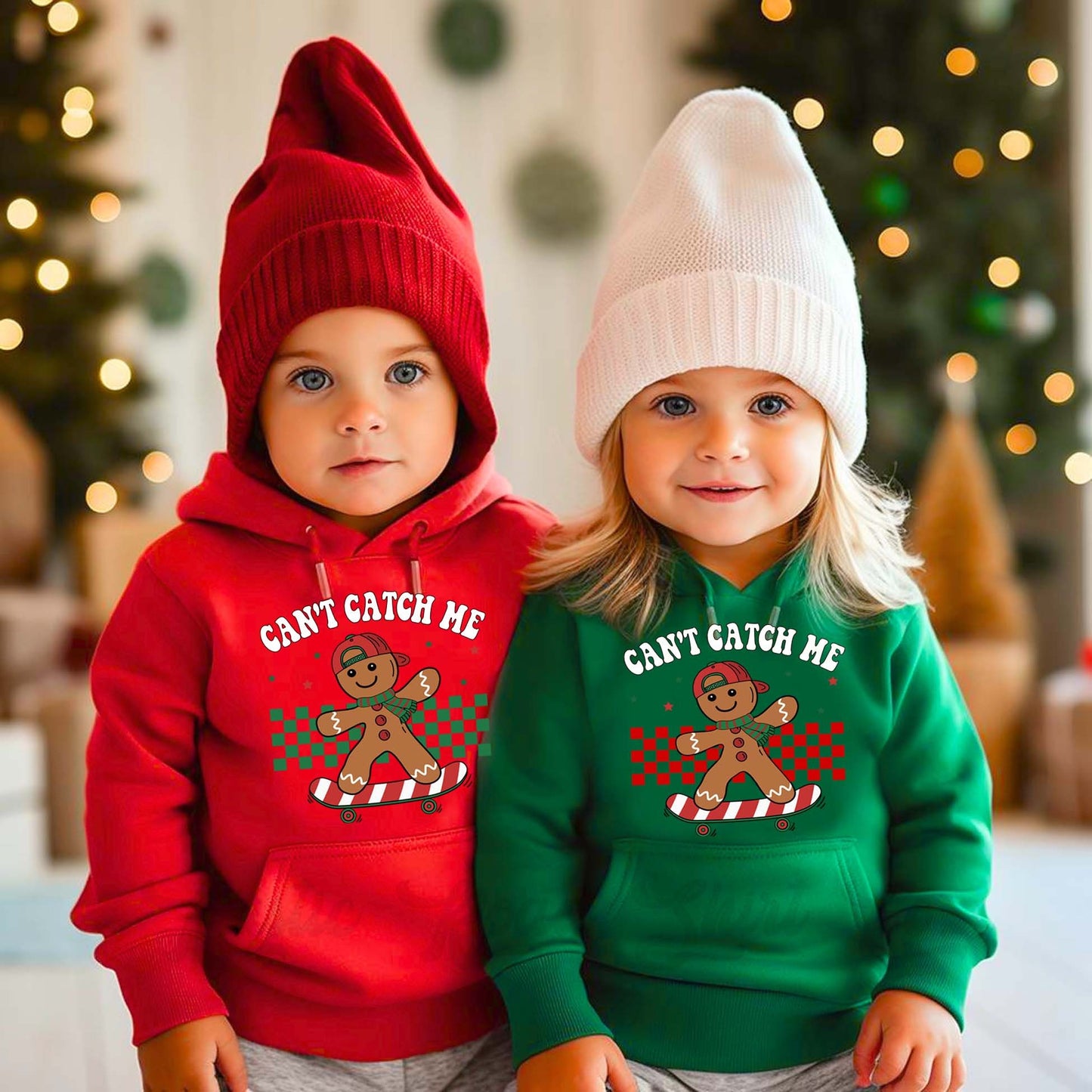 Boys Christmas Sweatshirt, Can't Catch Me Gingerbread, Toddler Boy Christmas Shirt, Kids Matching Sweatshirt, Family Christmas Sweatshirt