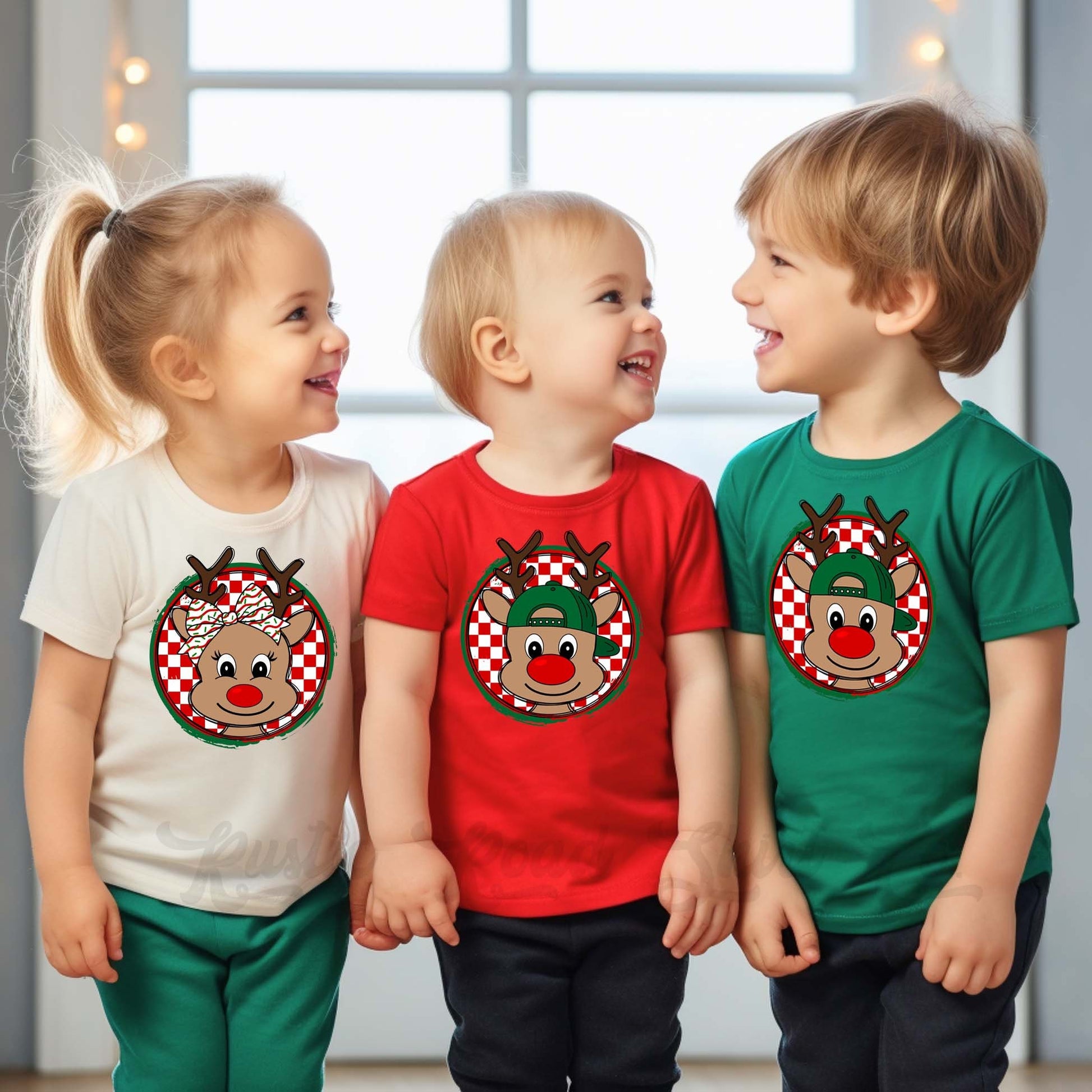 Boys Christmas Shirt, Gingerbread Christmas Shirt, Boys Reindeer Shirt, Toddler Christmas Shirt, Matching Boys Shirts,