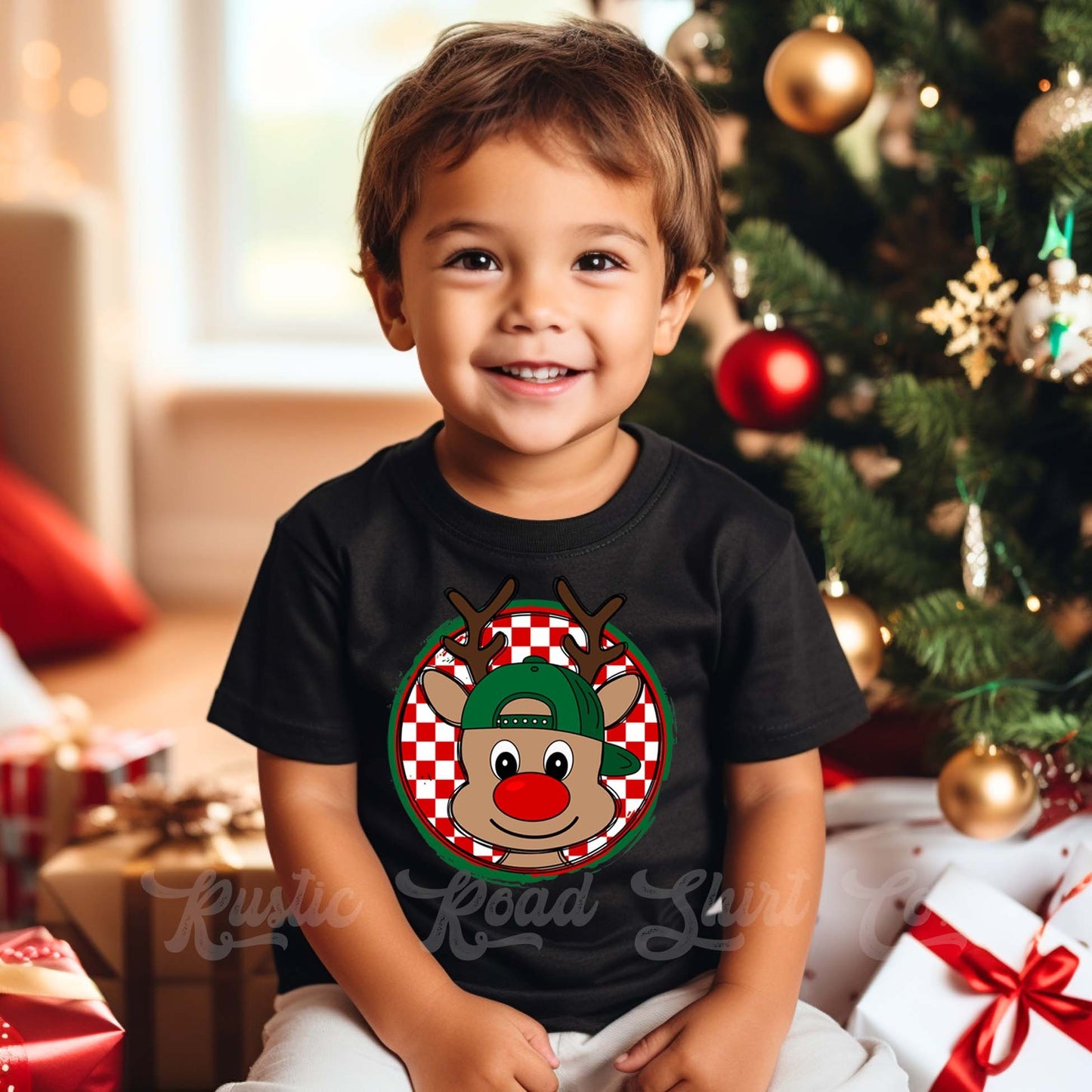 Girls Christmas Shirt, Gingerbread Christmas Shirt, Boys Reindeer Shirt, Toddler Christmas Shirt, Matching Boys Shirts,