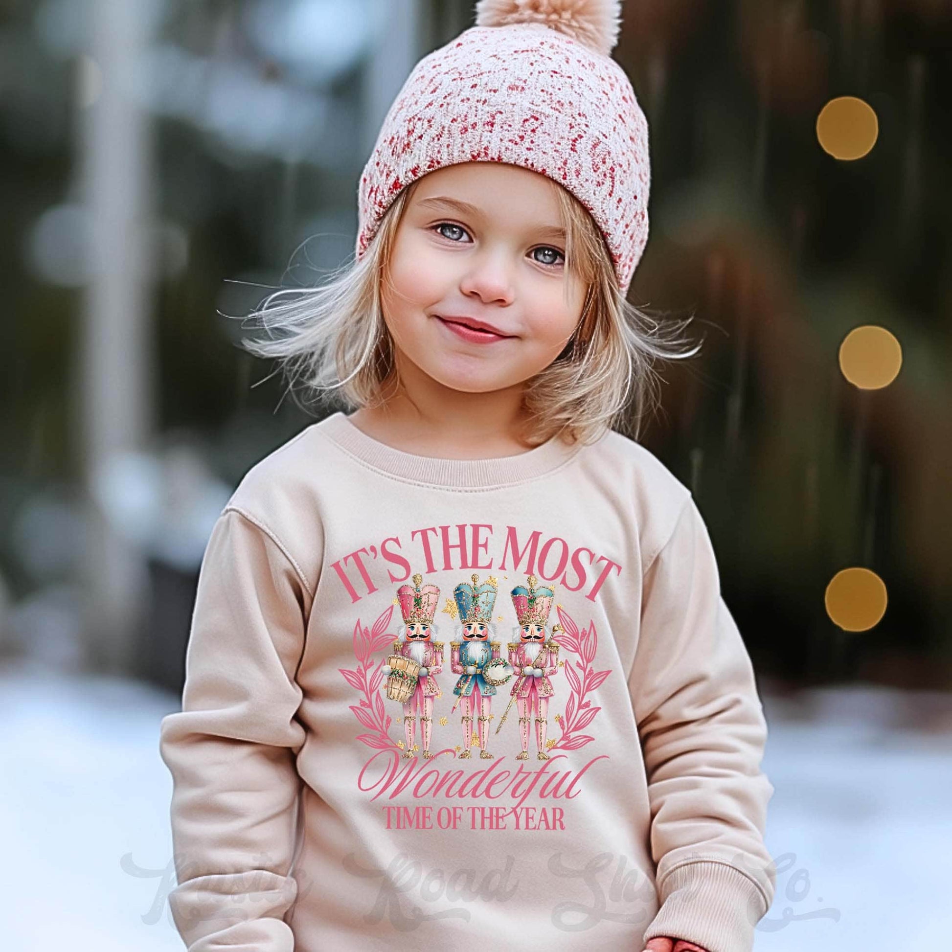 Girls Christmas Sweatshirt, Toddler Girl Christmas Shirt, Kids Matching Sweatshirt, Family Christmas Sweatshirt
