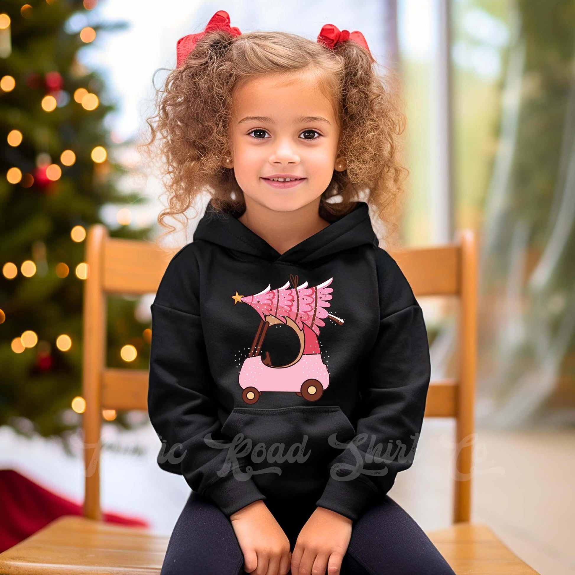 Girls Christmas Sweatshirt, Toddler Girl Christmas Shirt, Kids Matching Sweatshirt, Family Christmas Sweatshirt