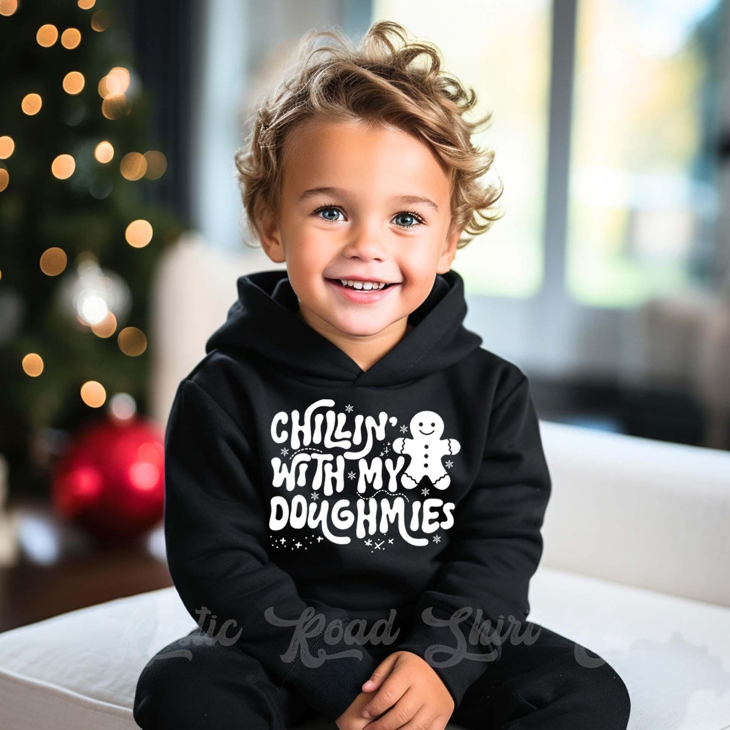 Girls Christmas Sweatshirt, Christmas Cookie Sweatshirt, Kids Matching Sweatshirt, Family Christmas Sweatshirt