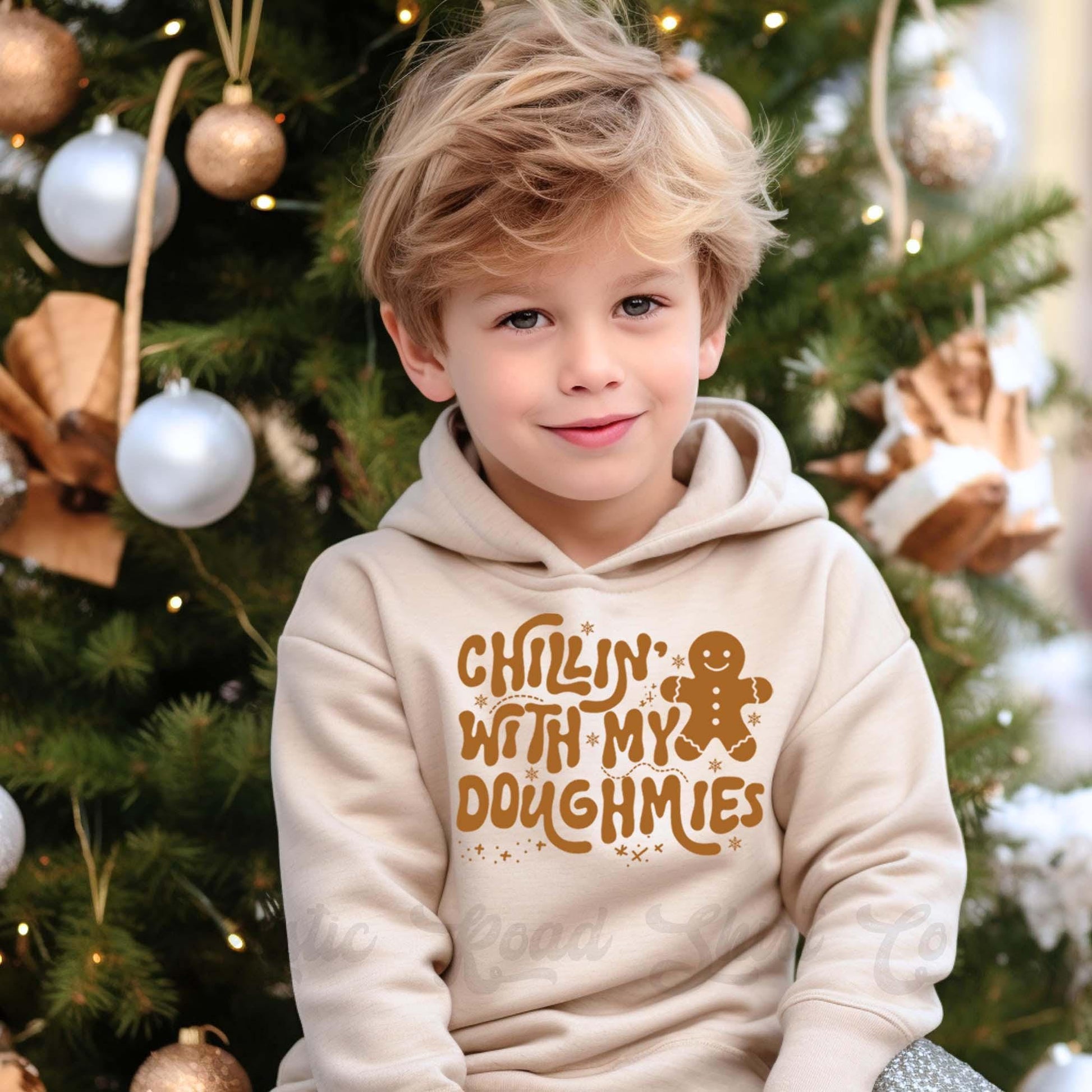 Girls Christmas Sweatshirt, Christmas Cookie Sweatshirt, Kids Matching Sweatshirt, Family Christmas Sweatshirt