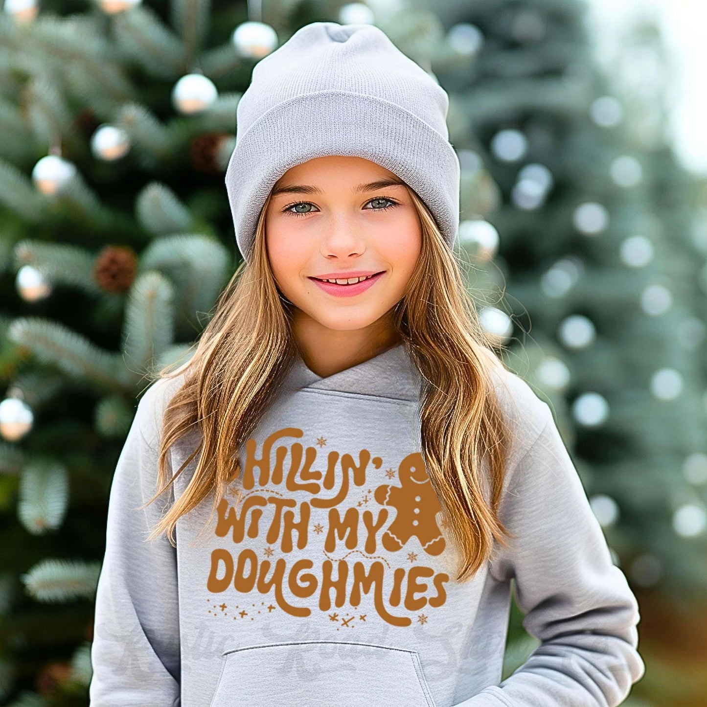 Girls Christmas Sweatshirt, Christmas Cookie Sweatshirt, Kids Matching Sweatshirt, Family Christmas Sweatshirt