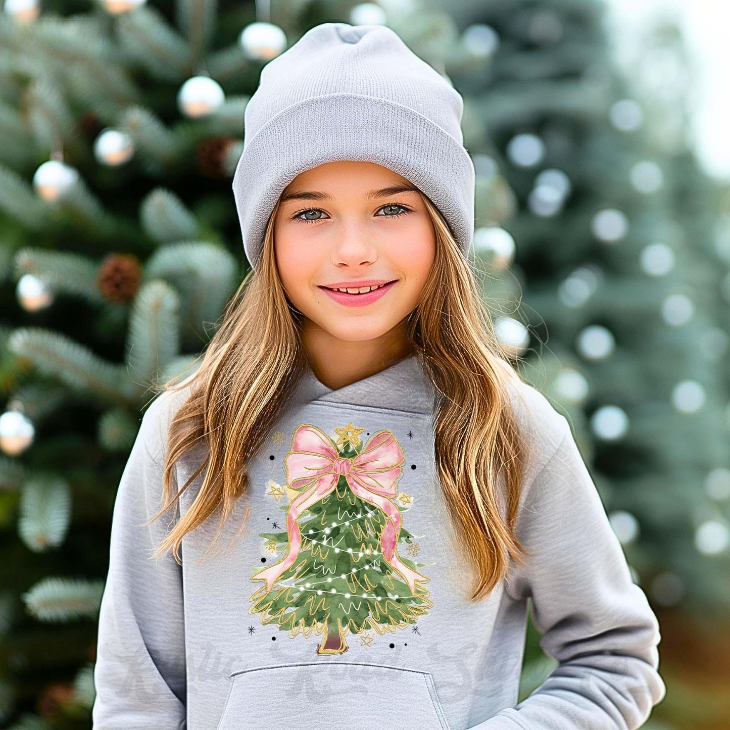 Girls Christmas Sweatshirt, Christmas Tree Farm Sweatshirt, Kids Matching Sweatshirt, Family Christmas Sweatshirt