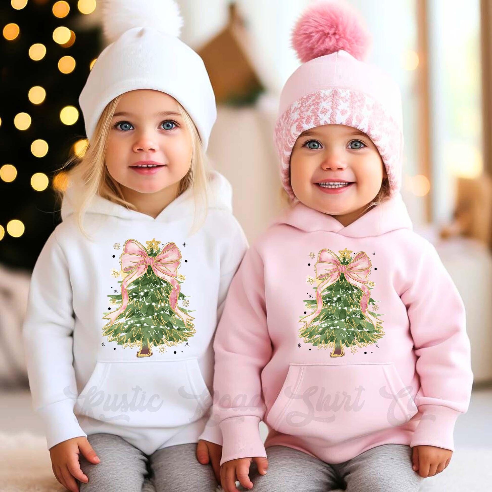 Girls Christmas Sweatshirt, Christmas Tree Farm Sweatshirt, Kids Matching Sweatshirt, Family Christmas Sweatshirt