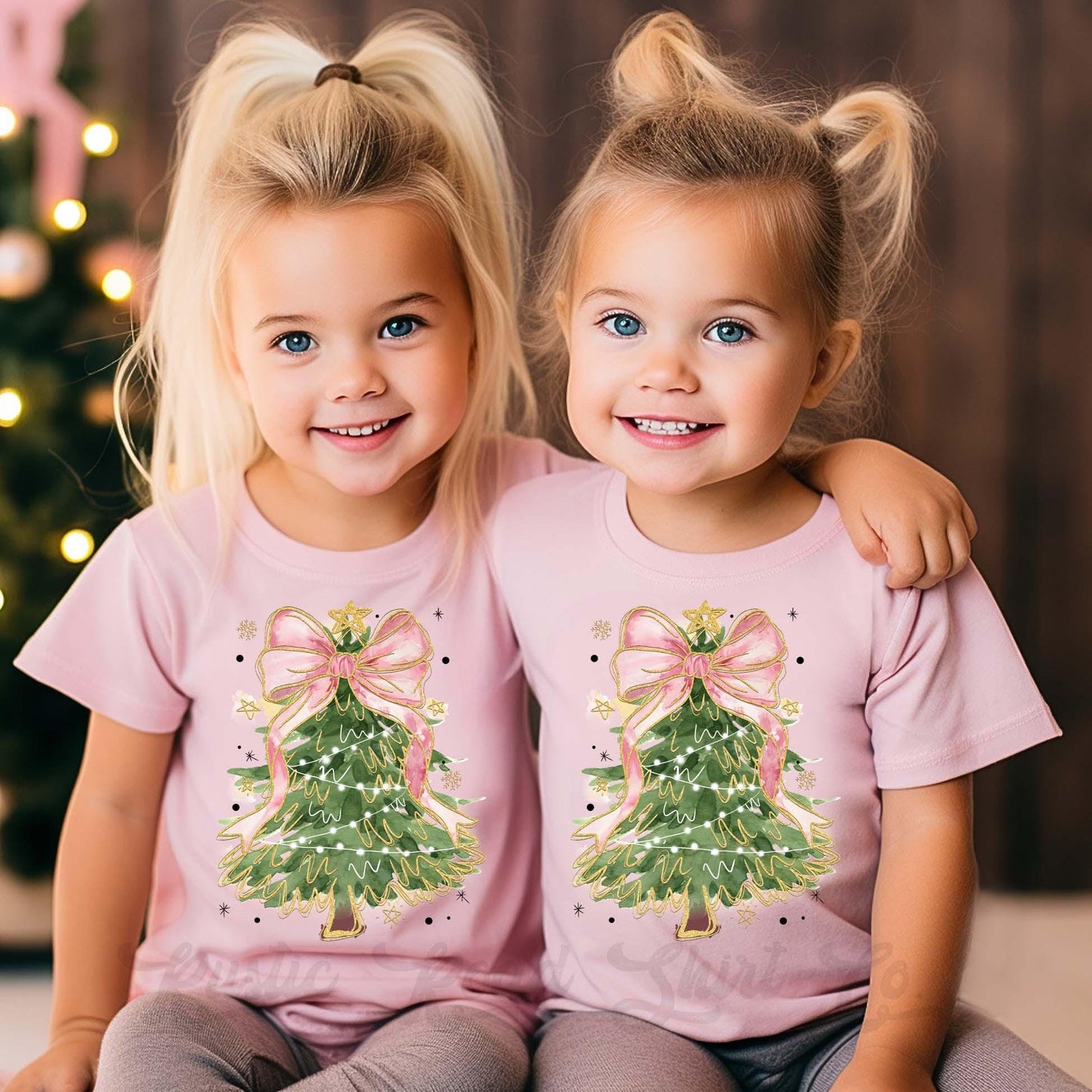 Christmas Tree Farm Shirt, Girls Christmas Shirt, Toddler Girl Christmas Shirt, Matching Girls Shirts,