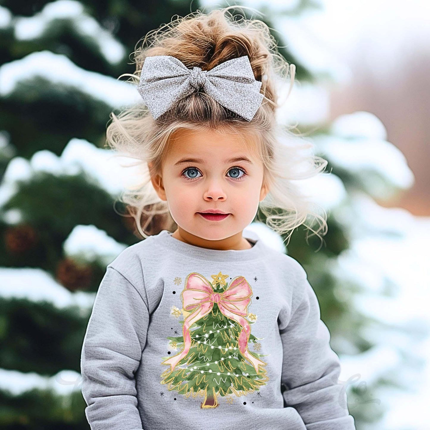 Girls Christmas Sweatshirt, Christmas Tree Farm Sweatshirt, Kids Matching Sweatshirt, Family Christmas Sweatshirt
