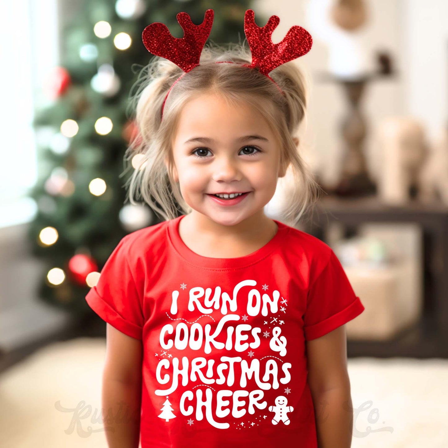 Girls Christmas Shirt, Christmas Cookie Shirt