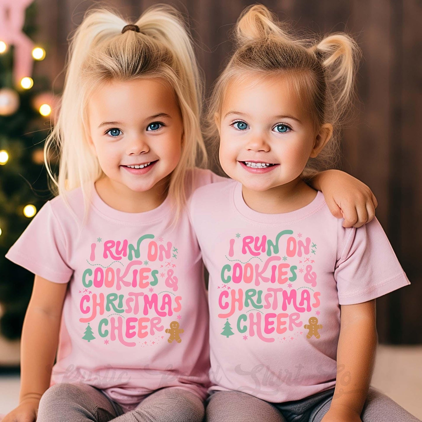 Girls Christmas Shirt, Christmas Cookie Shirt, Toddler Girl Christmas Shirt, Matching Girls Shirts,